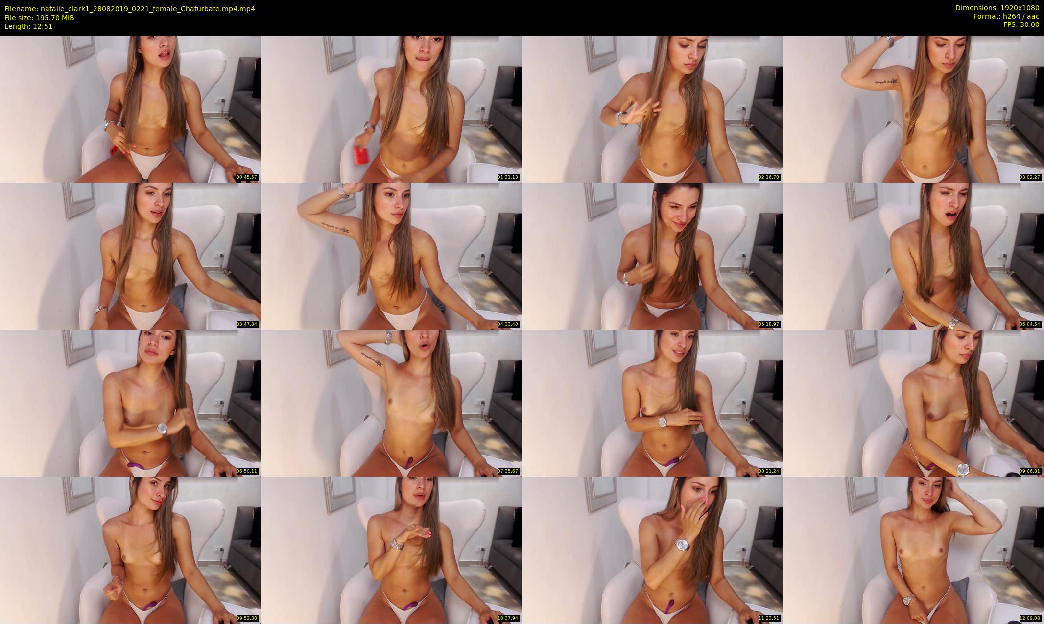natalie_clark1 — 13 minute Chaturbate female cam show recording, 1080p, Aug 28, 2019