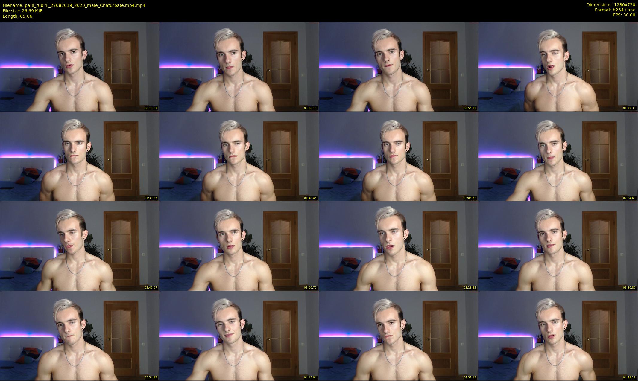 paul_rubini — 6 minute Chaturbate male cam show recording, 720p, Aug 27, 2019