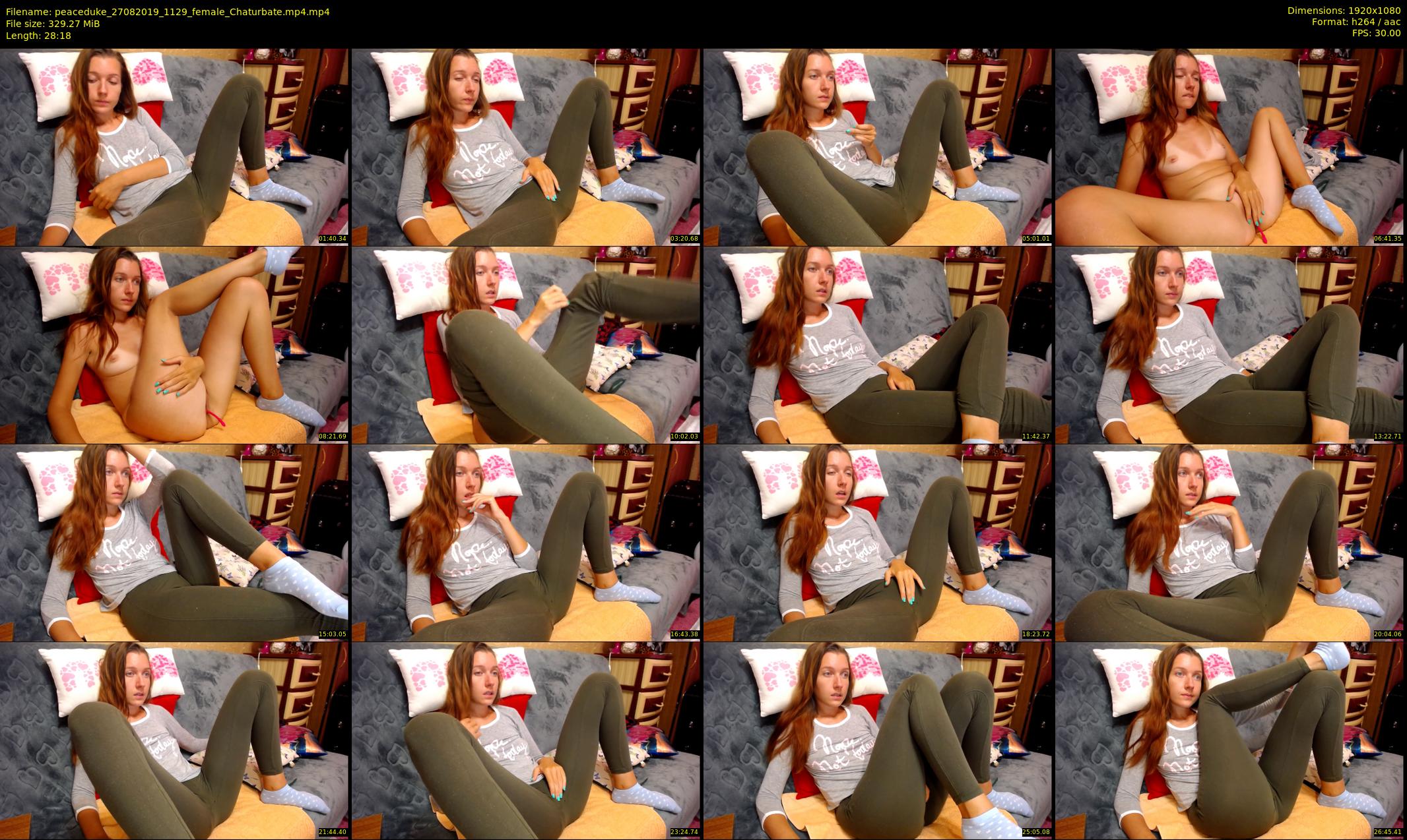peaceduke — 29 minute Chaturbate female cam show recording, 1080p, Aug 27, 2019