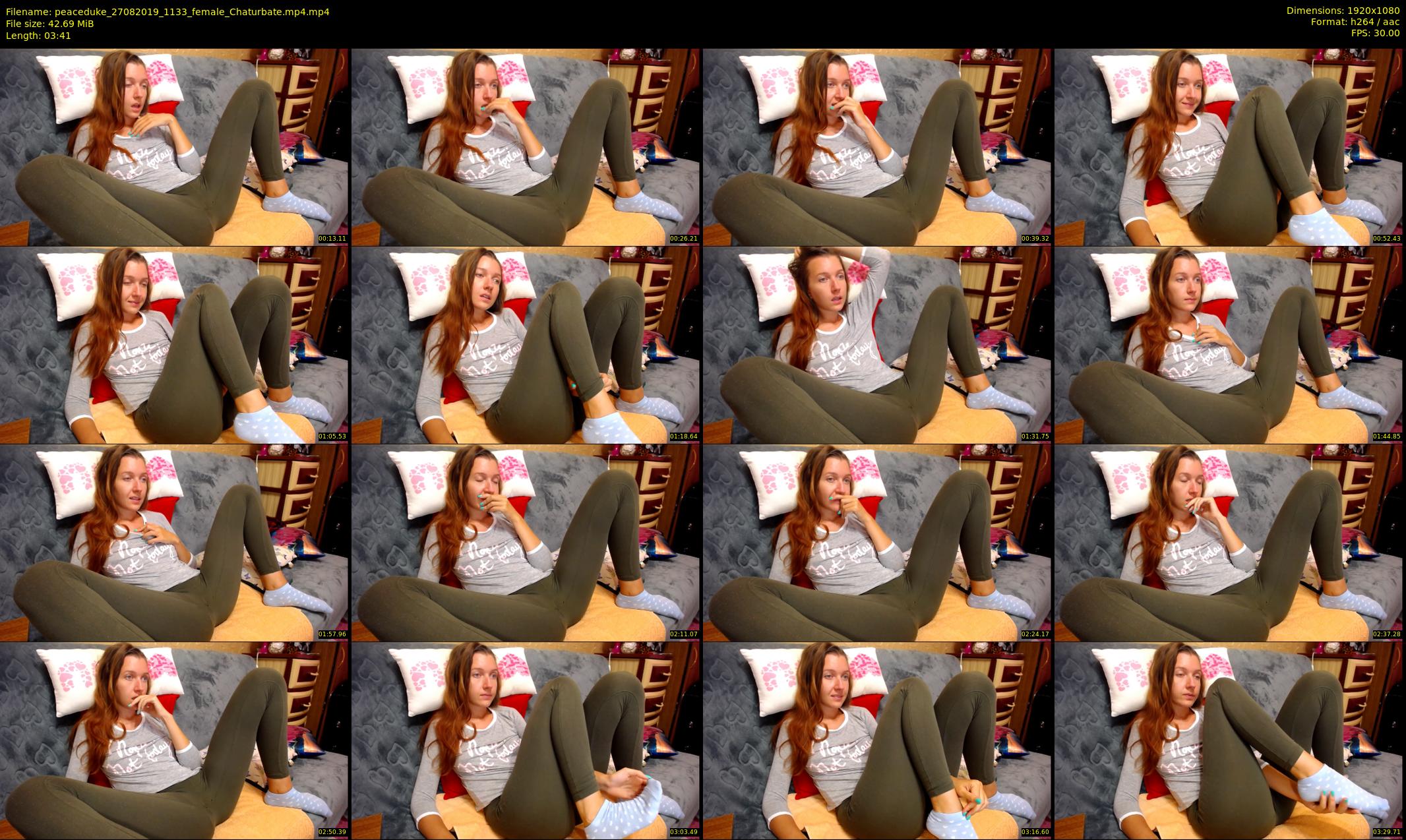 peaceduke — 4 minute Chaturbate female cam show recording, 1080p, Aug 27, 2019