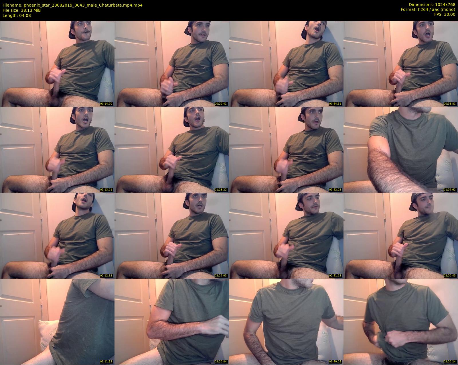 phoenix_star — 5 minute Chaturbate male cam show recording, 720p, Aug 28, 2019