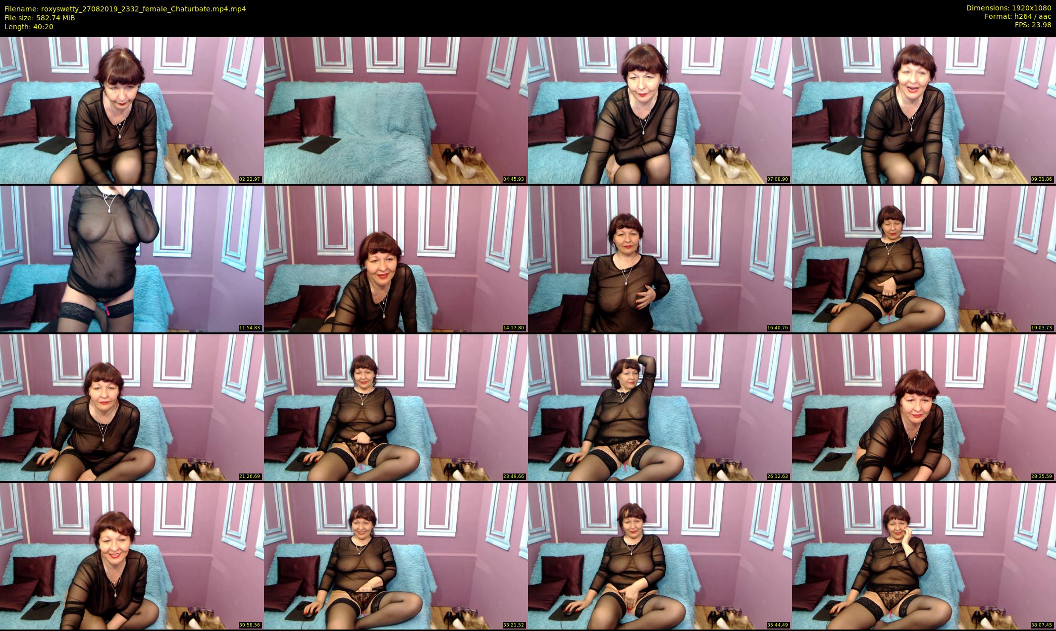 roxyswetty — 41 minute Chaturbate female cam show recording, 1080p, Aug 27, 2019