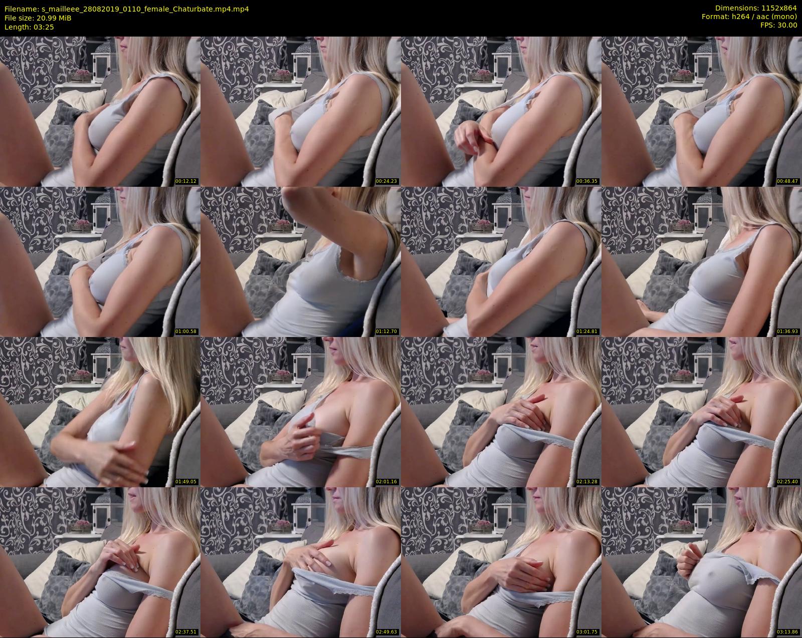 s_mailleee — 4 minute Chaturbate female cam show recording, 720p, Aug 28, 2019
