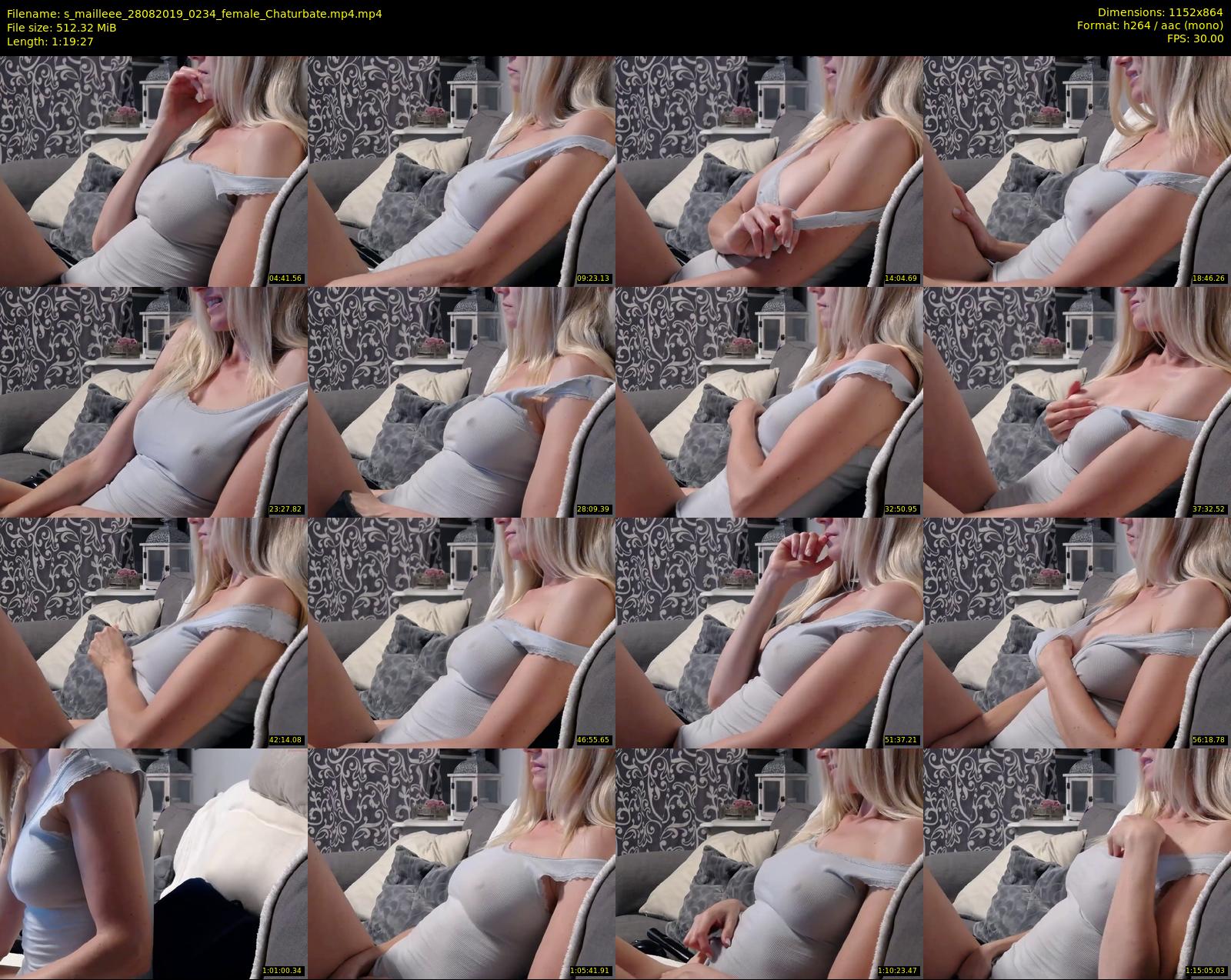 s_mailleee — 80 minute Chaturbate female cam show recording, 720p, Aug 28, 2019