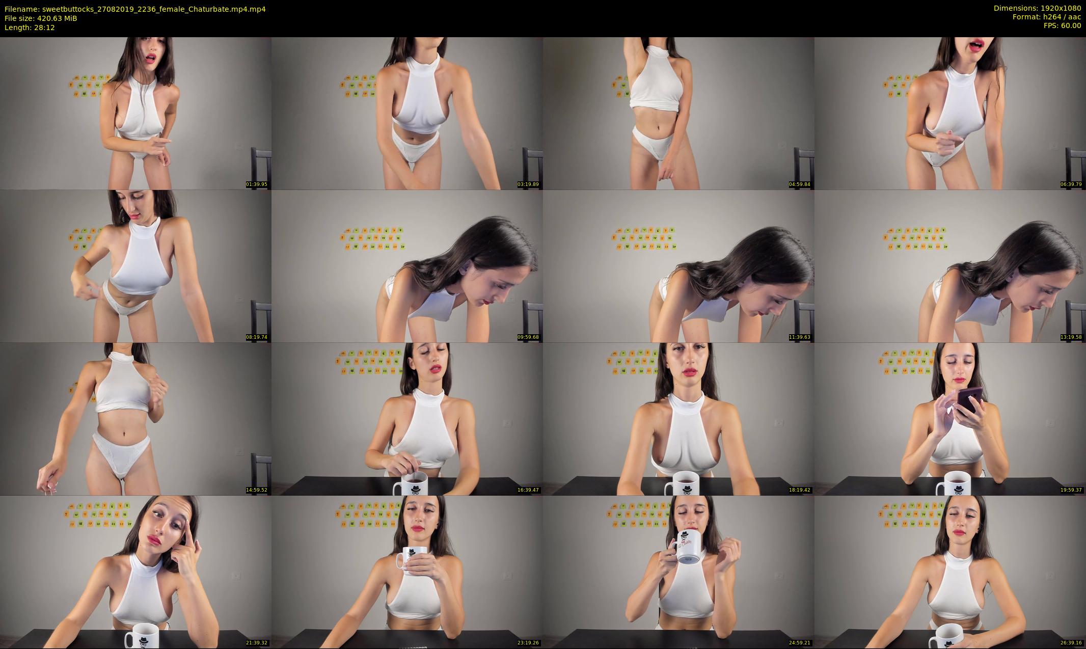 sweetbuttocks — 29 minute Chaturbate female cam show recording, 1080p, Aug 27, 2019