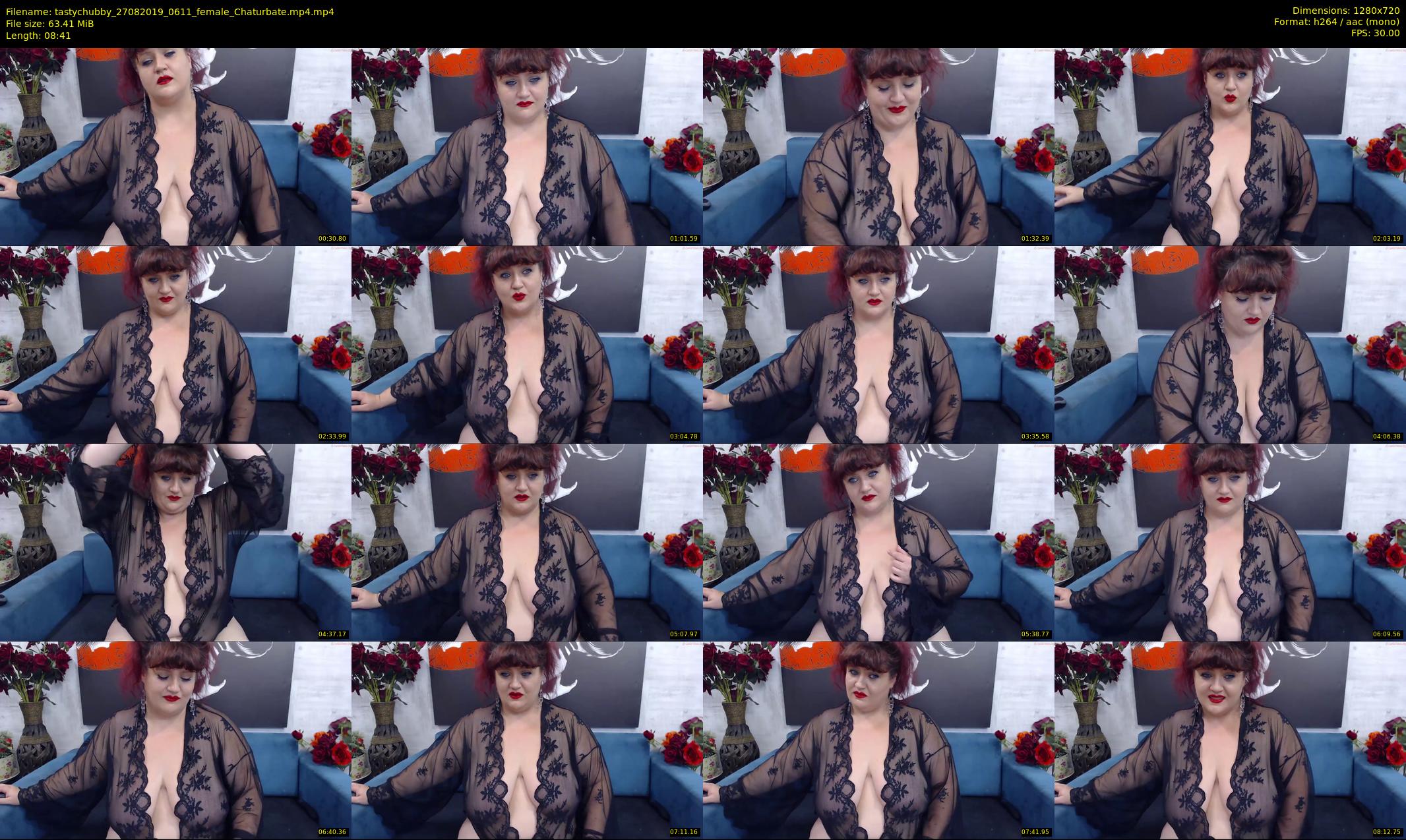 tastychubby — 9 minute Chaturbate female cam show recording, 720p, Aug 27, 2019