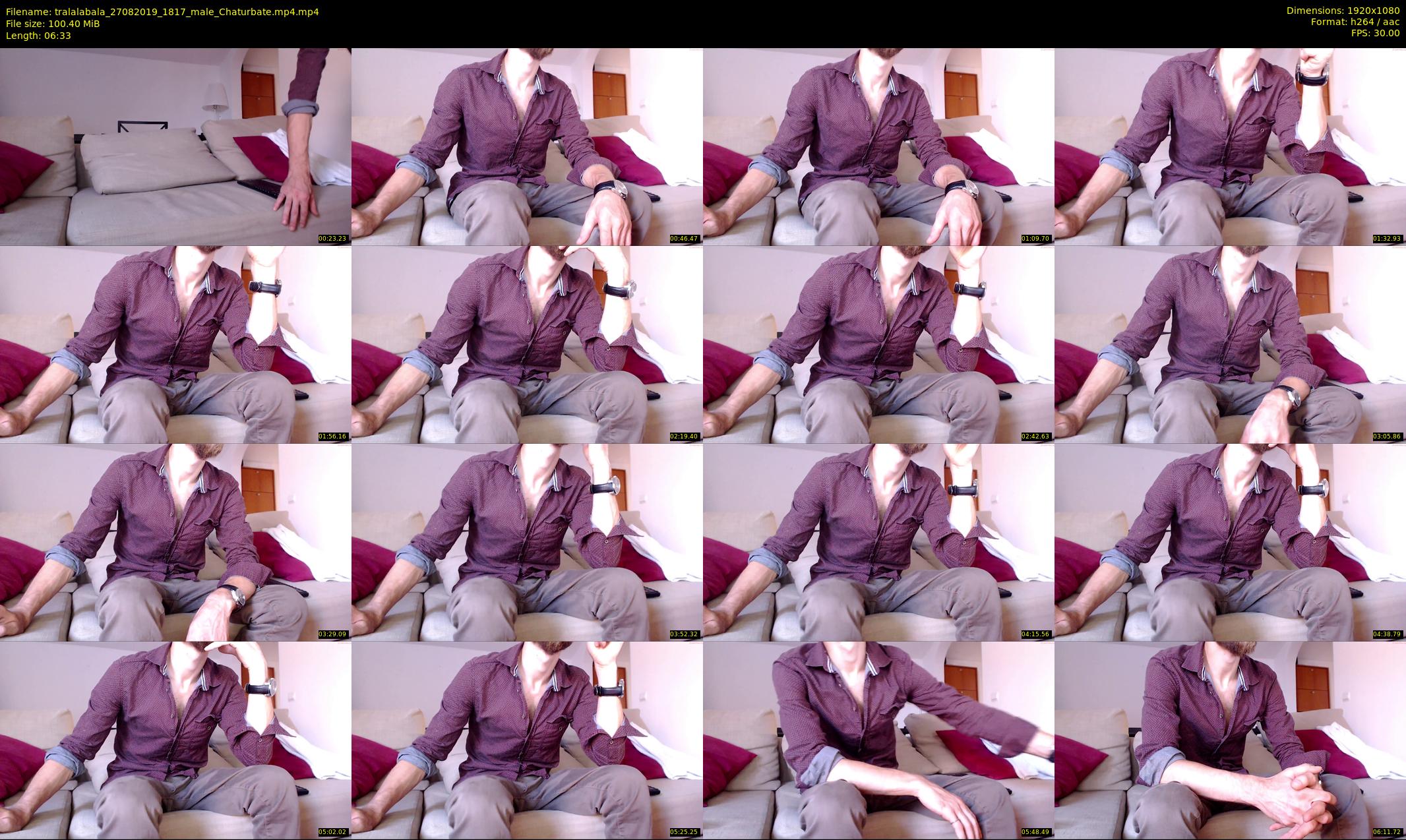 tralalabala — 7 minute Chaturbate male cam show recording, 1080p, Aug 27, 2019