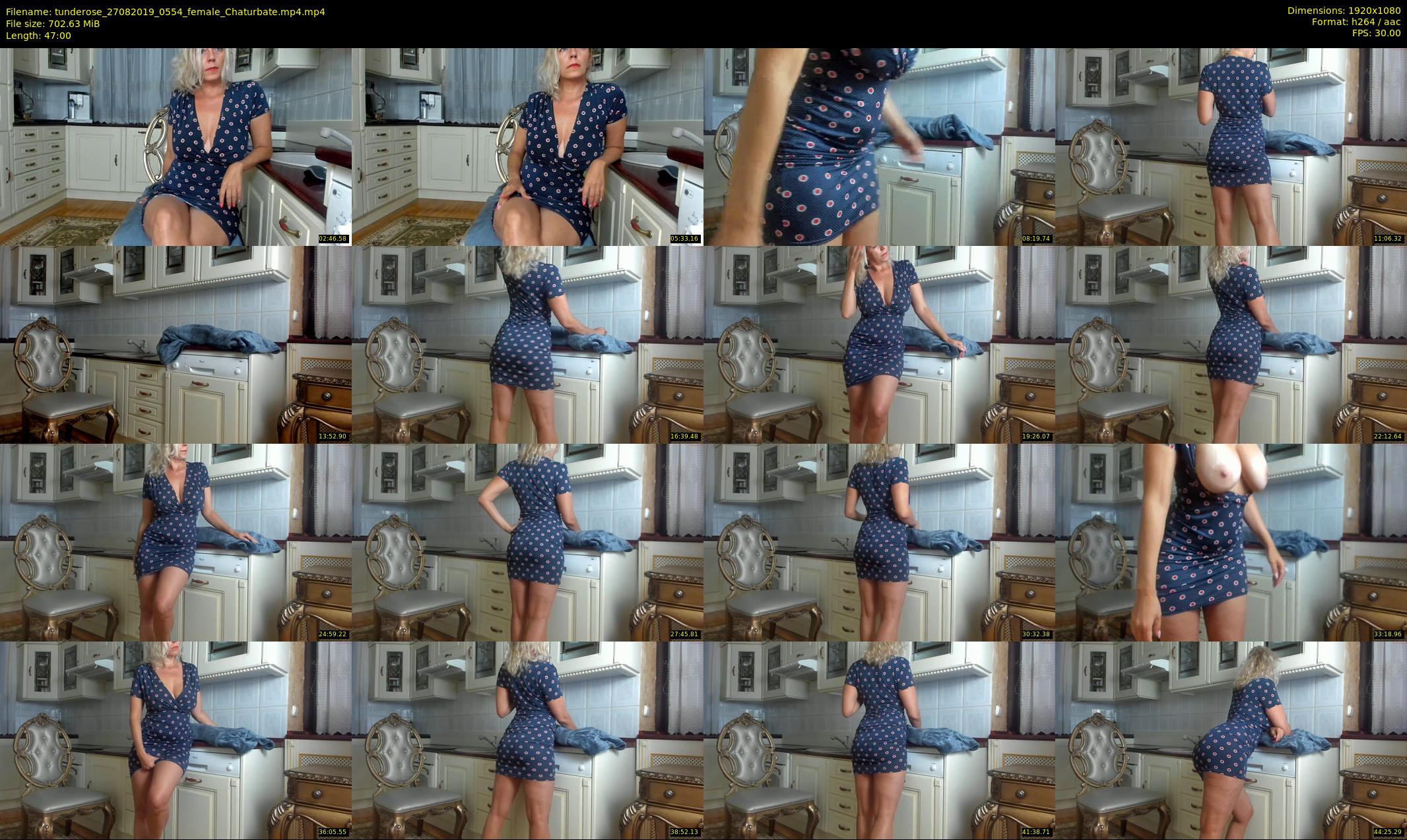 tunderose — 47 minute Chaturbate female cam show recording, 1080p, Aug 27, 2019