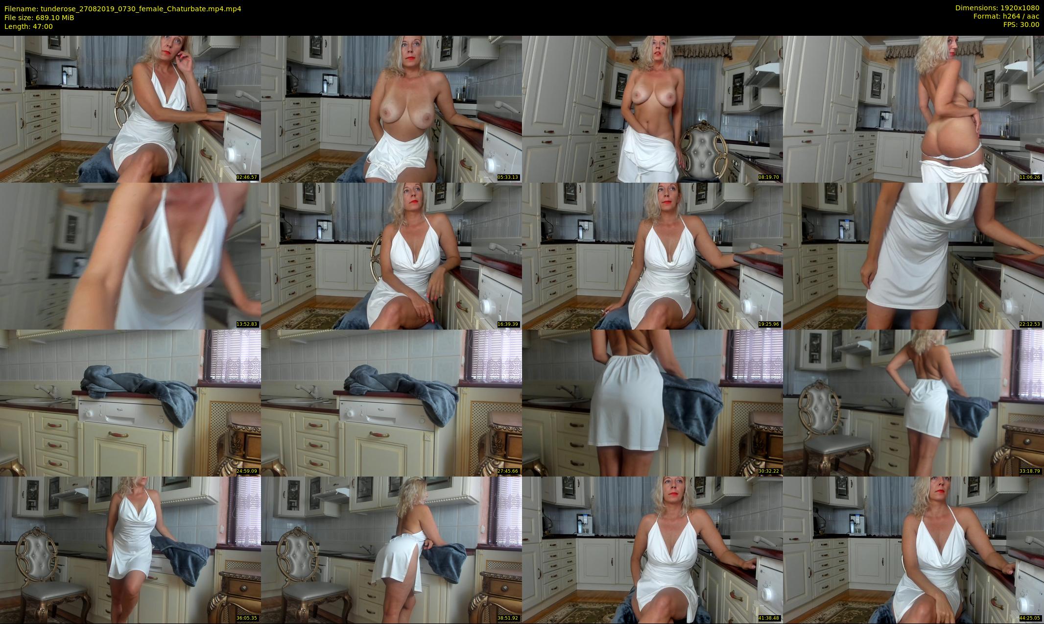 tunderose — 47 minute Chaturbate female cam show recording, 1080p, Aug 27, 2019