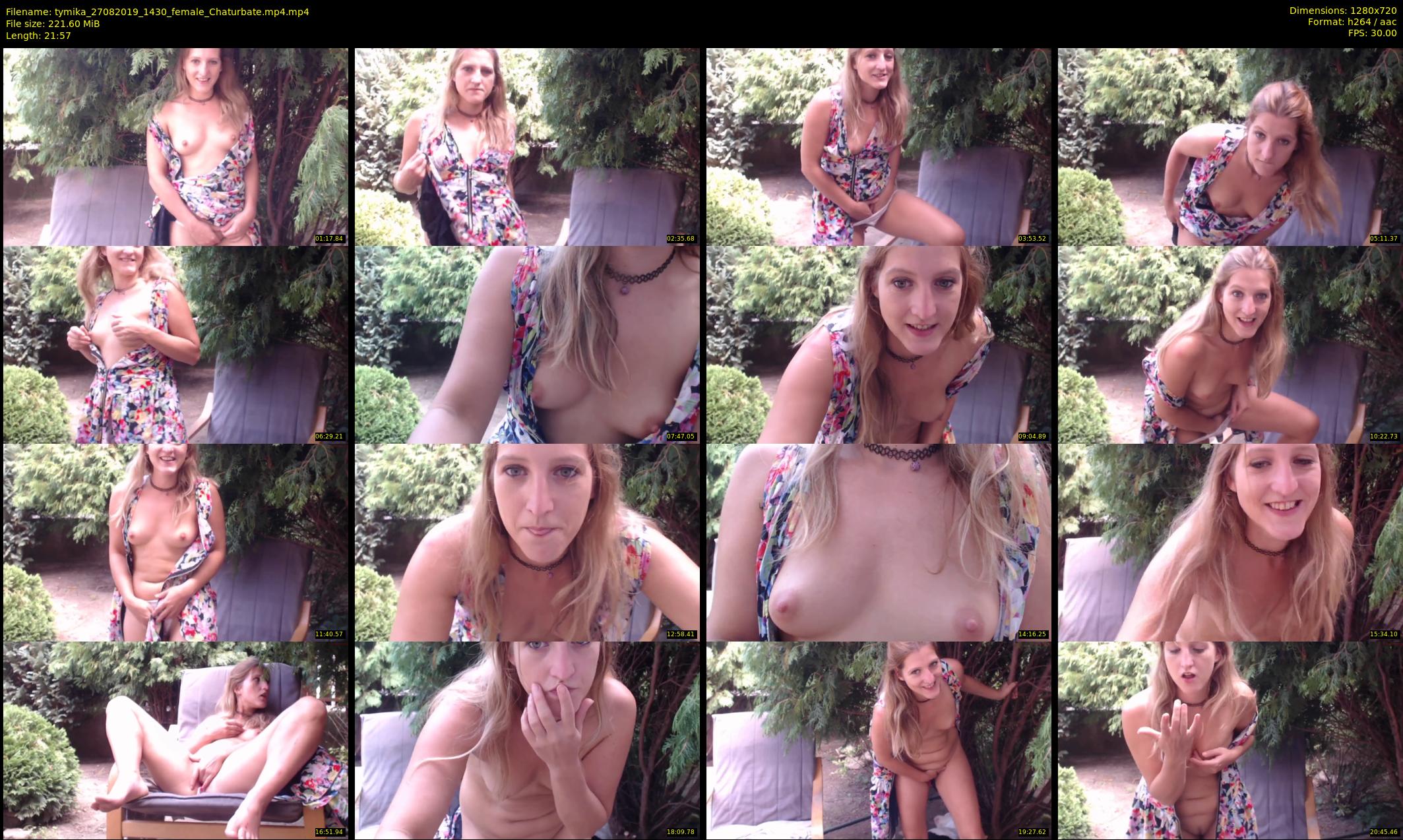 tymika — 22 minute Chaturbate female cam show recording, 720p, Aug 27, 2019
