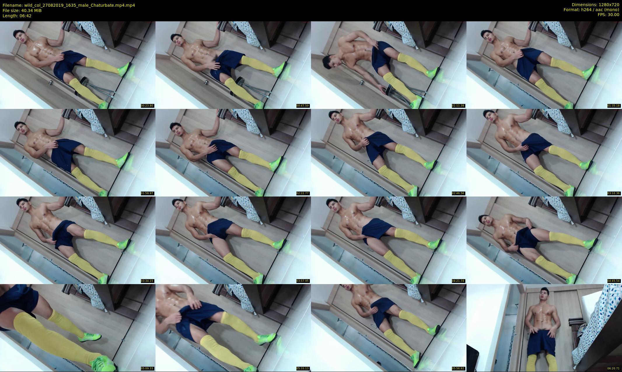 wild_col — 7 minute Chaturbate male cam show recording, 720p, Aug 27, 2019