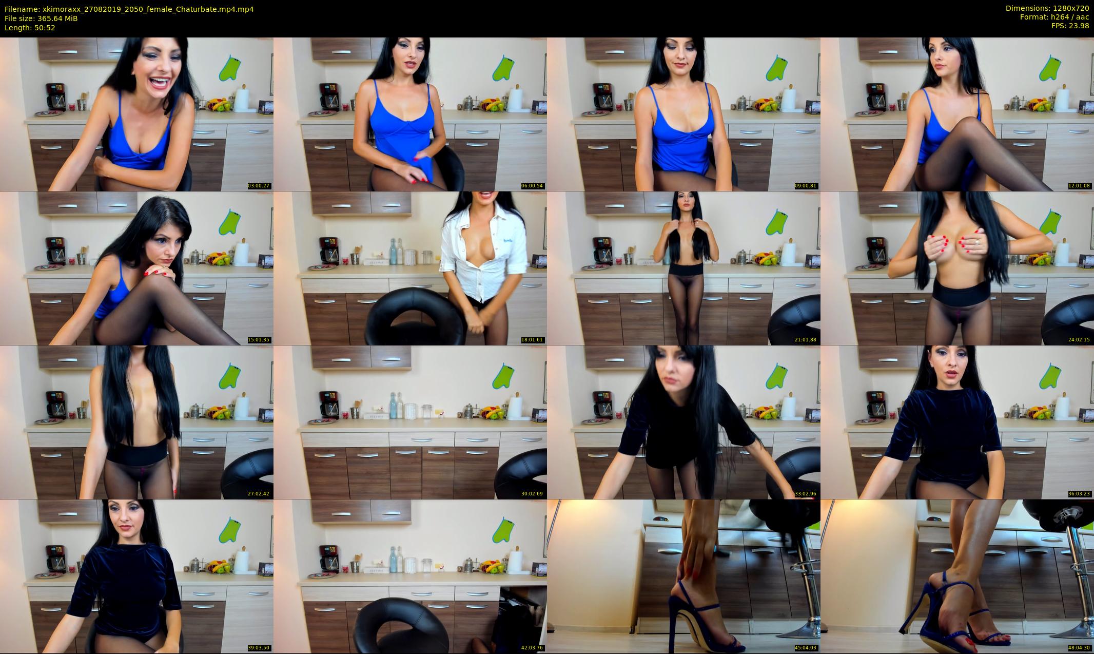 xkimoraxx — 51 minute Chaturbate female cam show recording, 720p, Aug 27, 2019