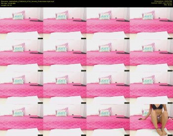 xlatinahotx — 3 minute Chaturbate female cam show recording, 720p, Aug 27, 2019