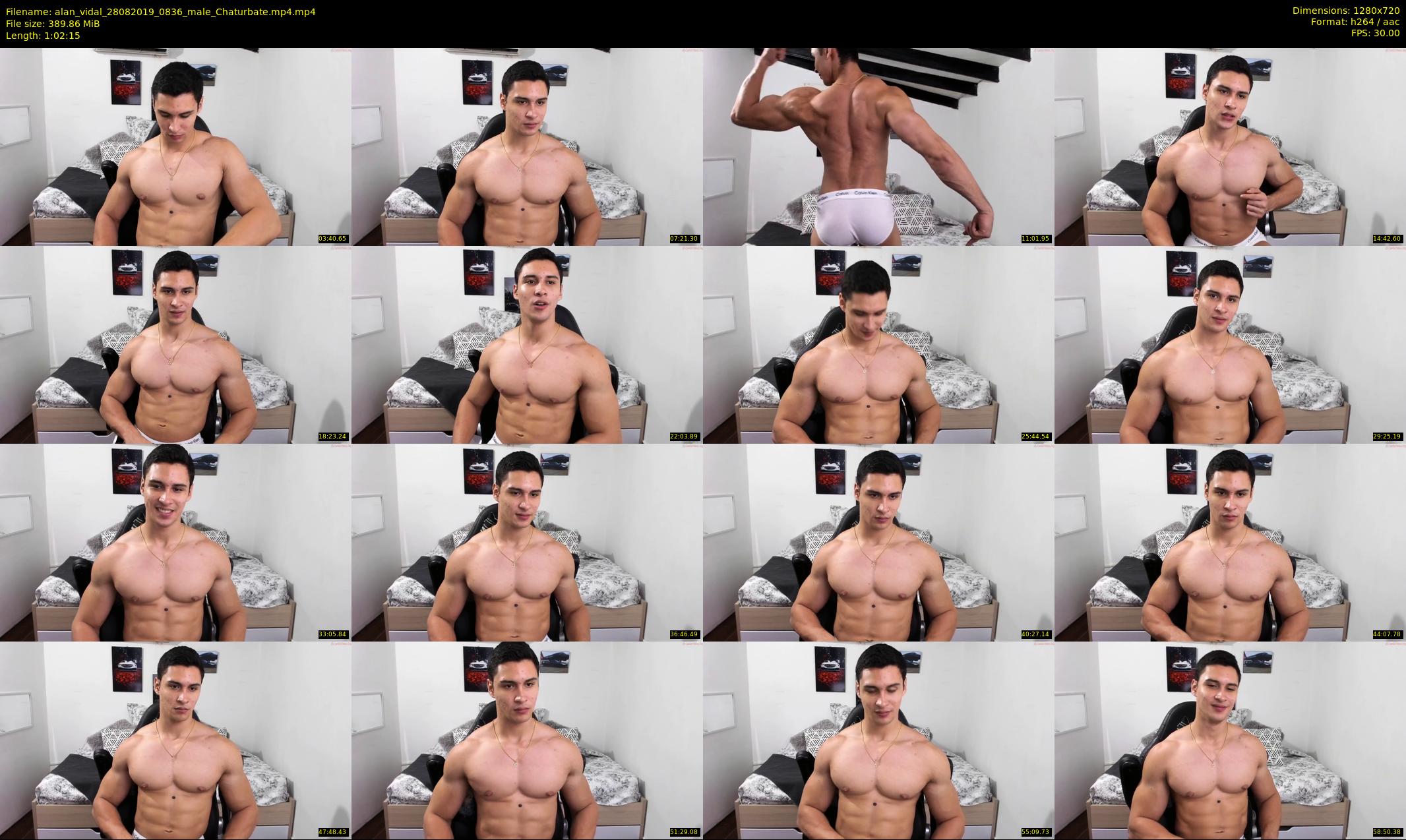 alan_vidal — 63 minute Chaturbate male cam show recording, 720p, Aug 28, 2019