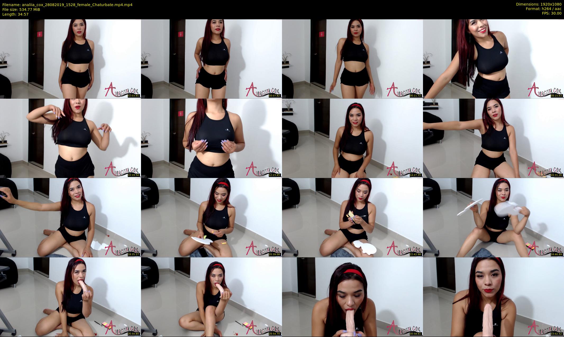 analiia_cox — 35 minute Chaturbate female cam show recording, 1080p, Aug 28, 2019