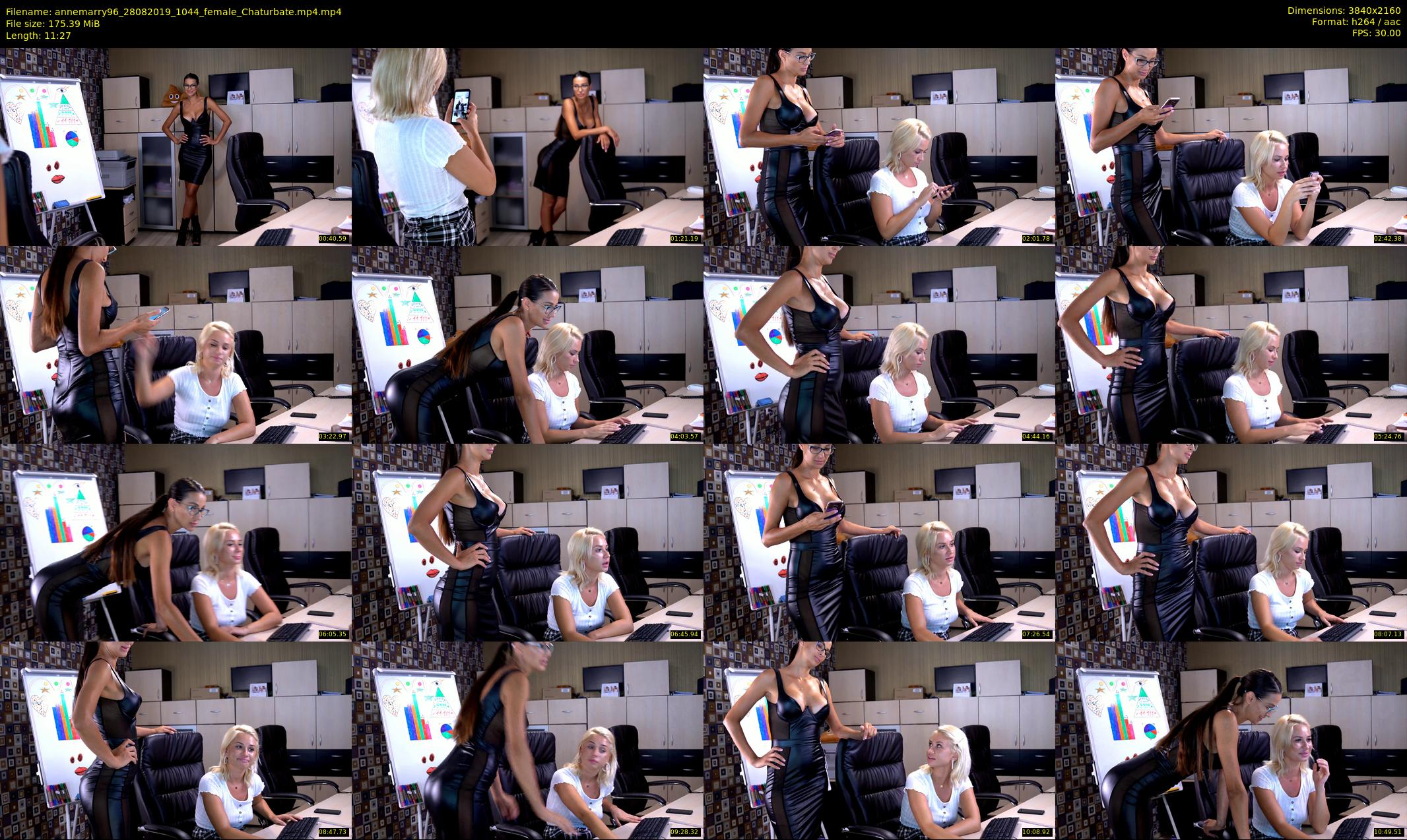 annemarry96 — 12 minute Chaturbate female cam show recording, 4K, Aug 28, 2019