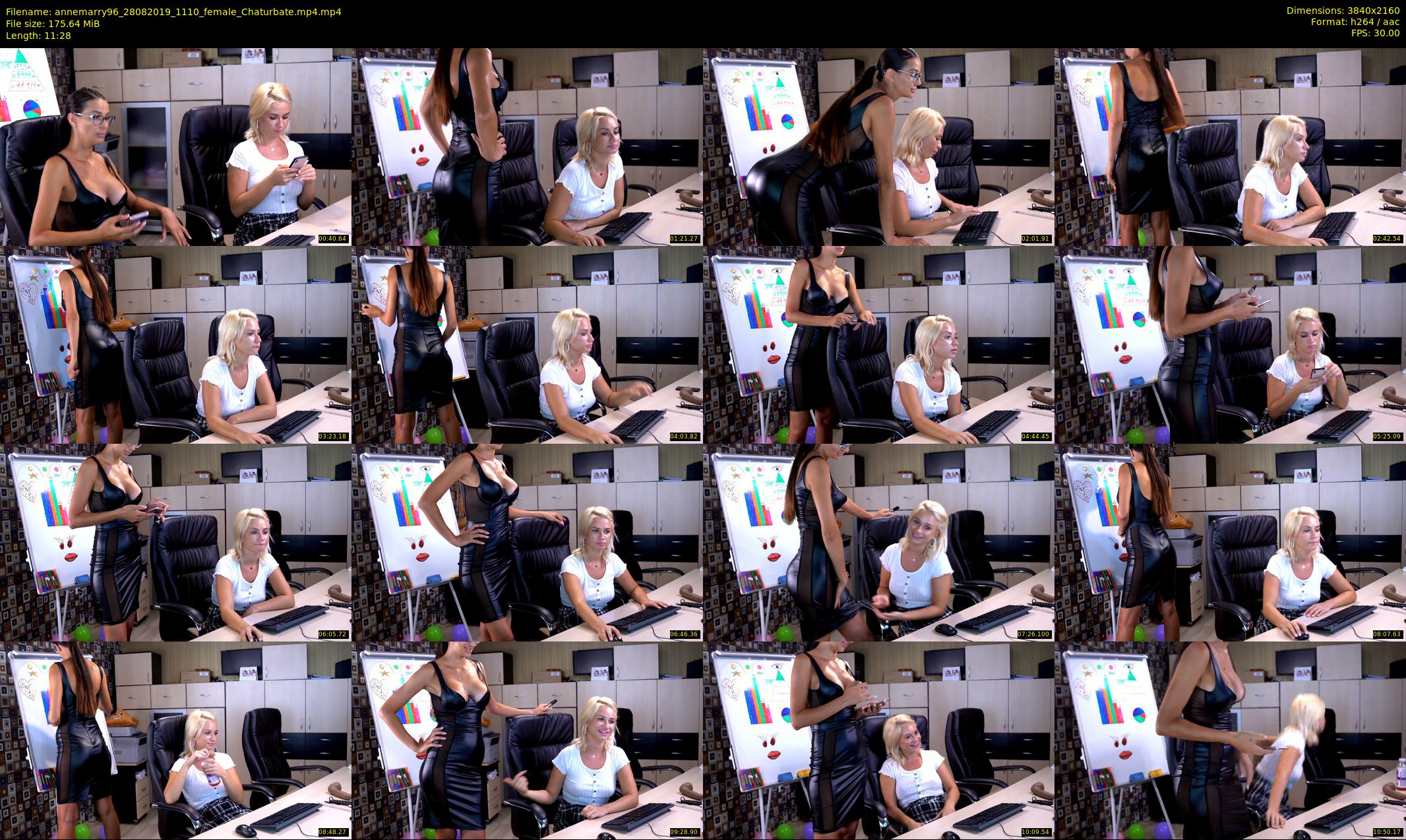 annemarry96 — 12 minute Chaturbate female cam show recording, 4K, Aug 28, 2019