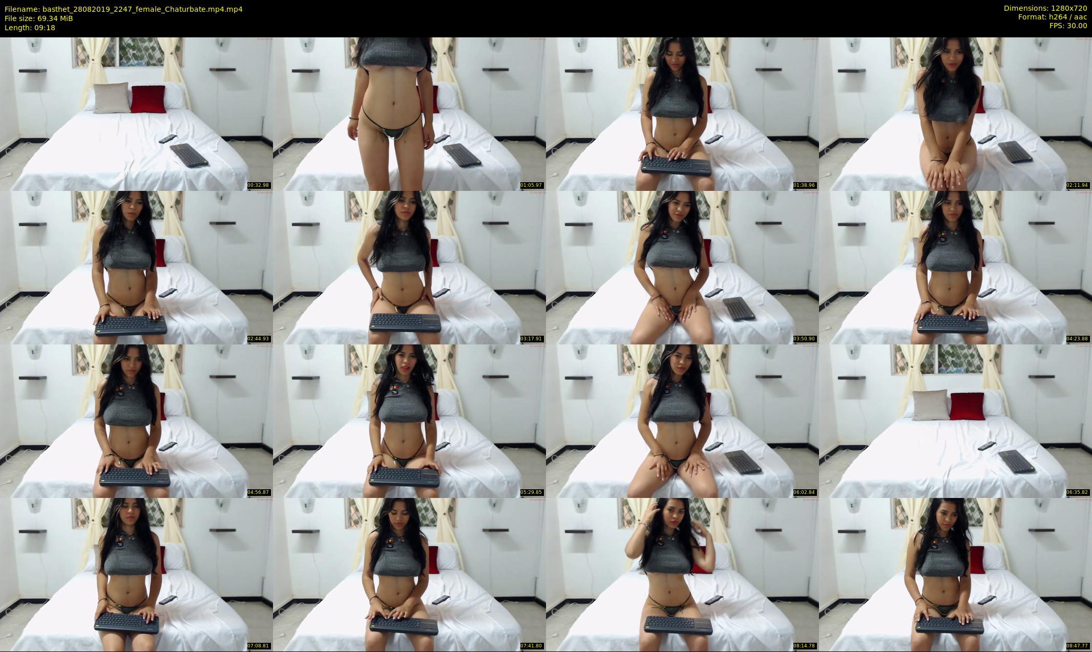 basthet — 10 minute Chaturbate female cam show recording, 720p, Aug 28, 2019