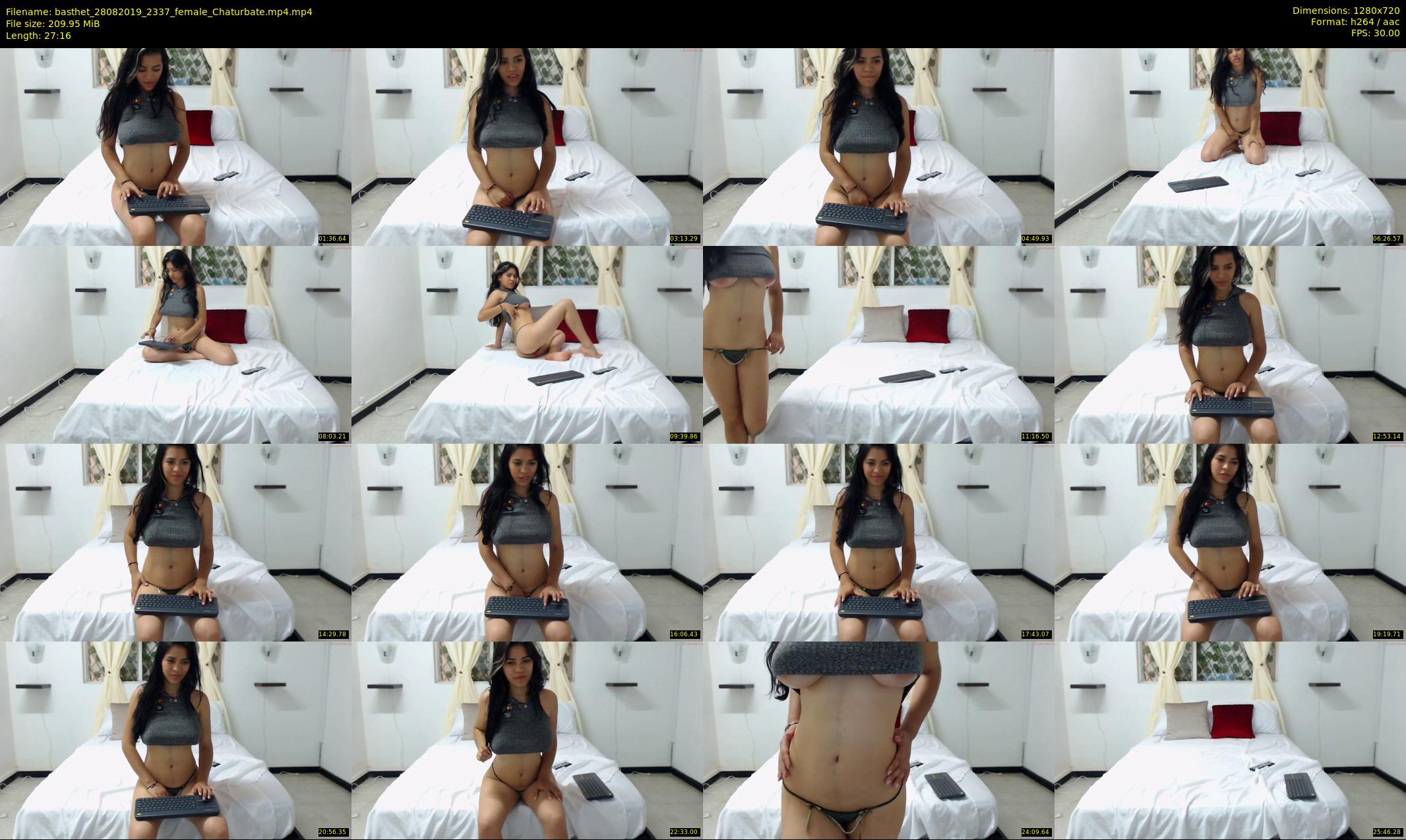 basthet — 28 minute Chaturbate female cam show recording, 720p, Aug 28, 2019