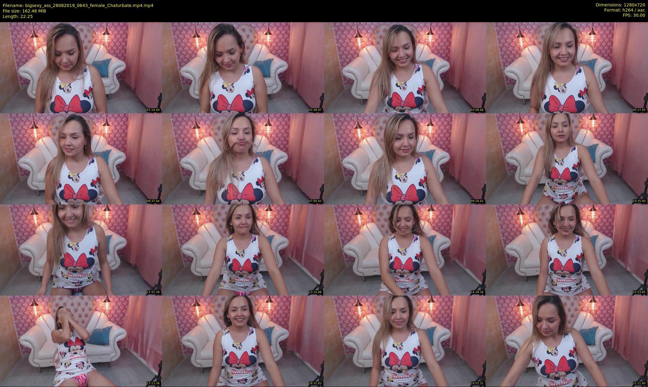 bigsexy_ass — 23 minute Chaturbate female cam show recording, 720p, Aug 28, 2019