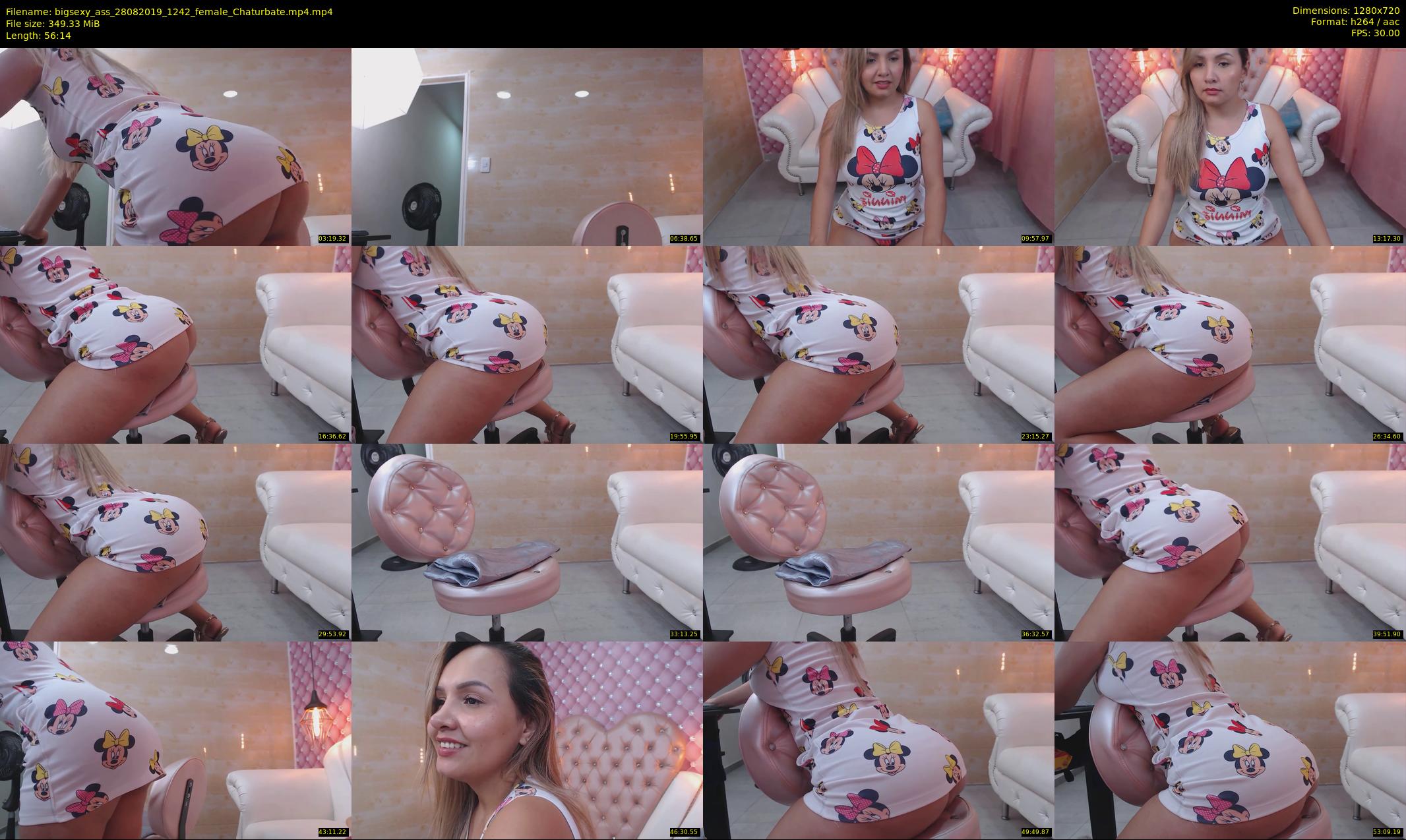 bigsexy_ass — 57 minute Chaturbate female cam show recording, 720p, Aug 28, 2019