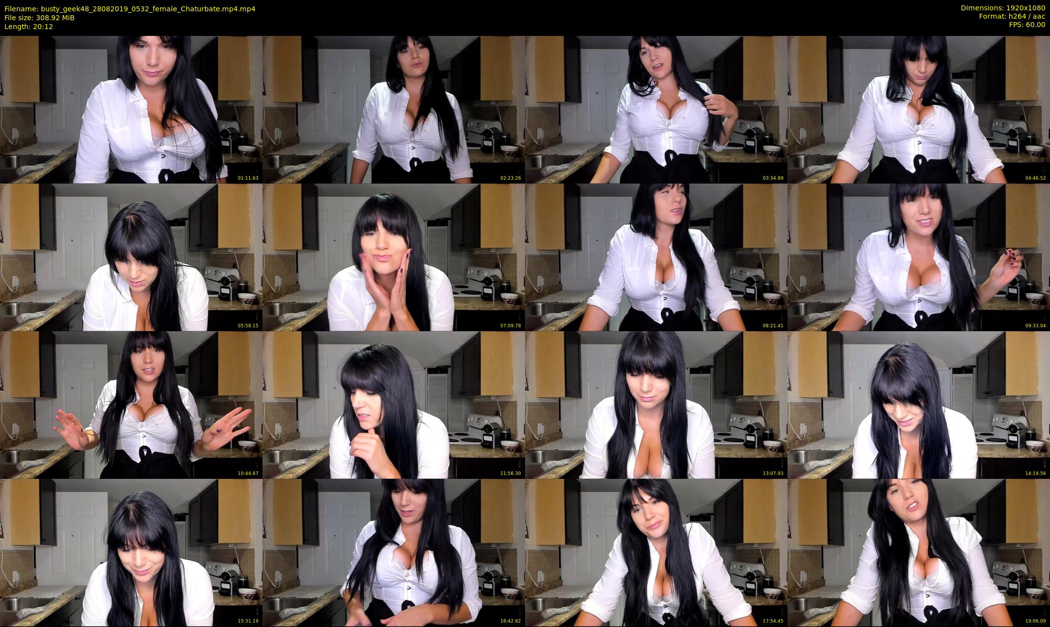 busty_geek48 — 21 minute Chaturbate female cam show recording, 1080p, Aug 28, 2019