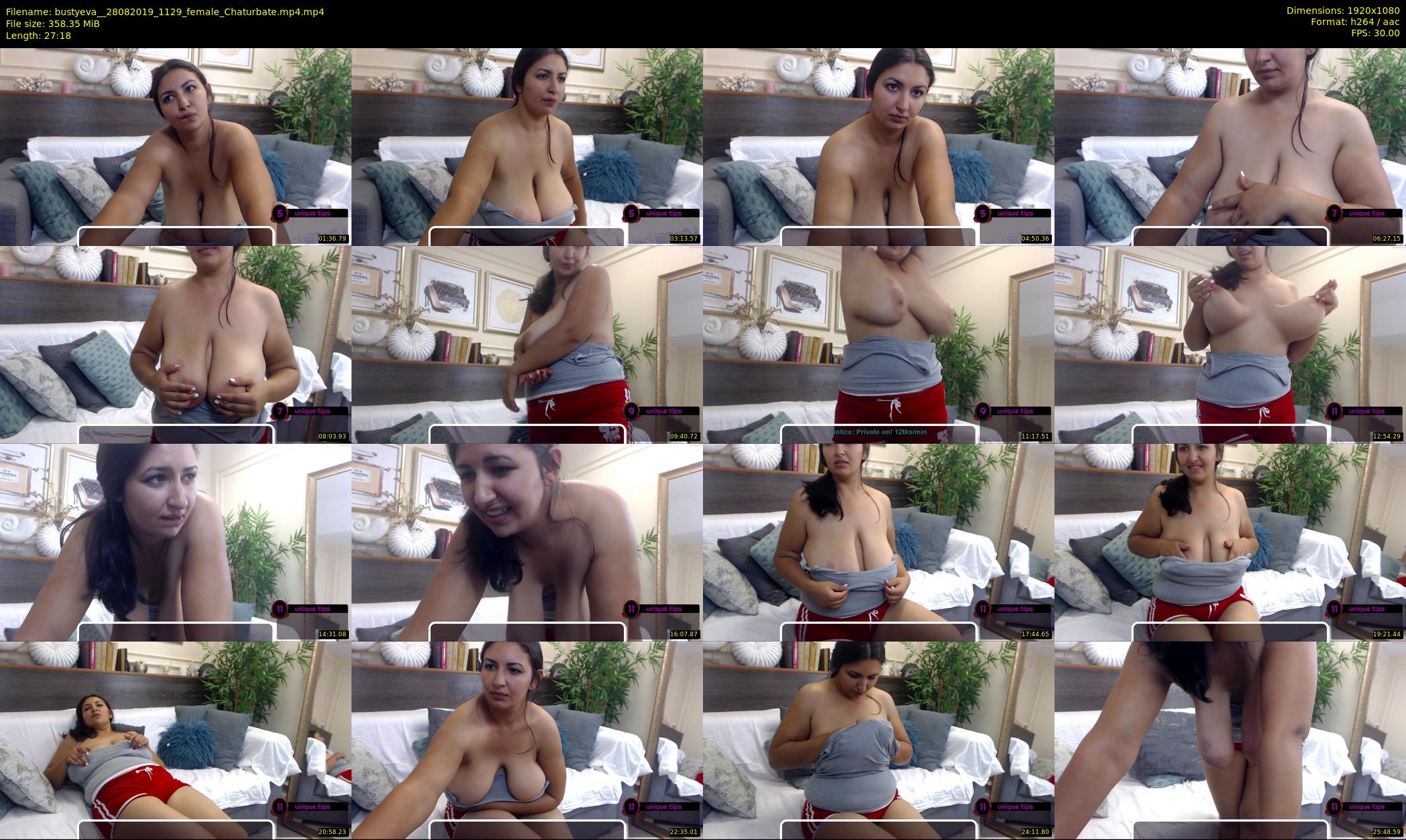 bustyeva_ — 28 minute Chaturbate female cam show recording, 1080p, Aug 28, 2019