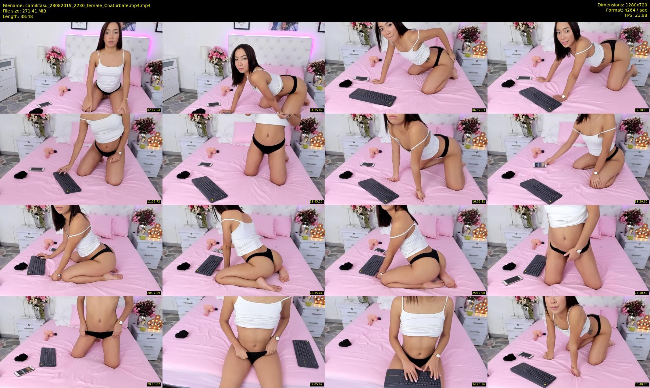 camilitasu — 39 minute Chaturbate female cam show recording, 720p, Aug 28, 2019