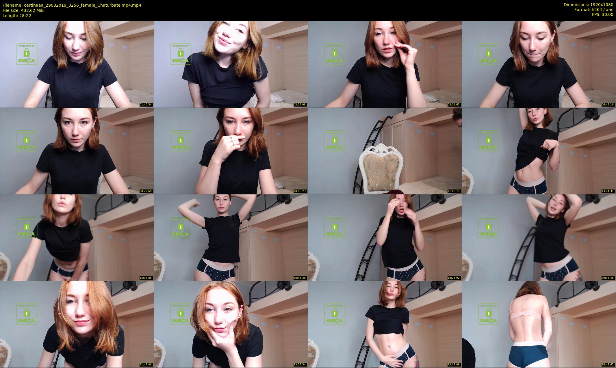 certinaaa — 29 minute Chaturbate female cam show recording, 1080p, Aug 29, 2019