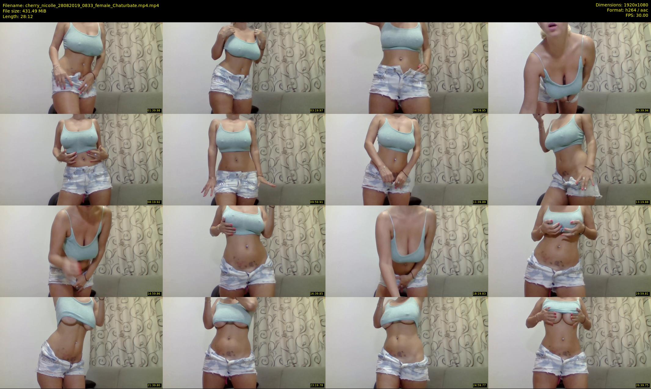 cherry_nicolle — 29 minute Chaturbate female cam show recording, 1080p, Aug 28, 2019