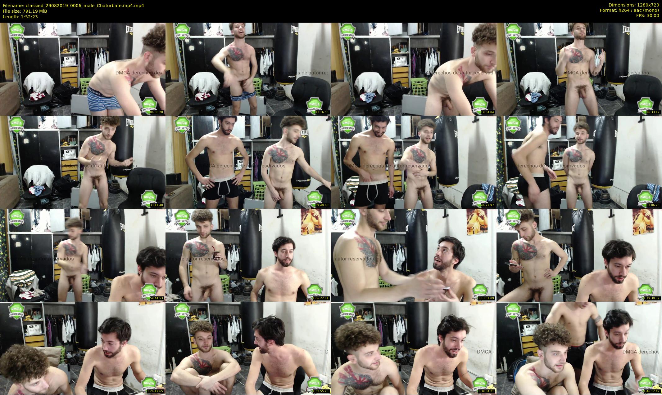 classied — 113 minute Chaturbate male cam show recording, 720p, Aug 29, 2019