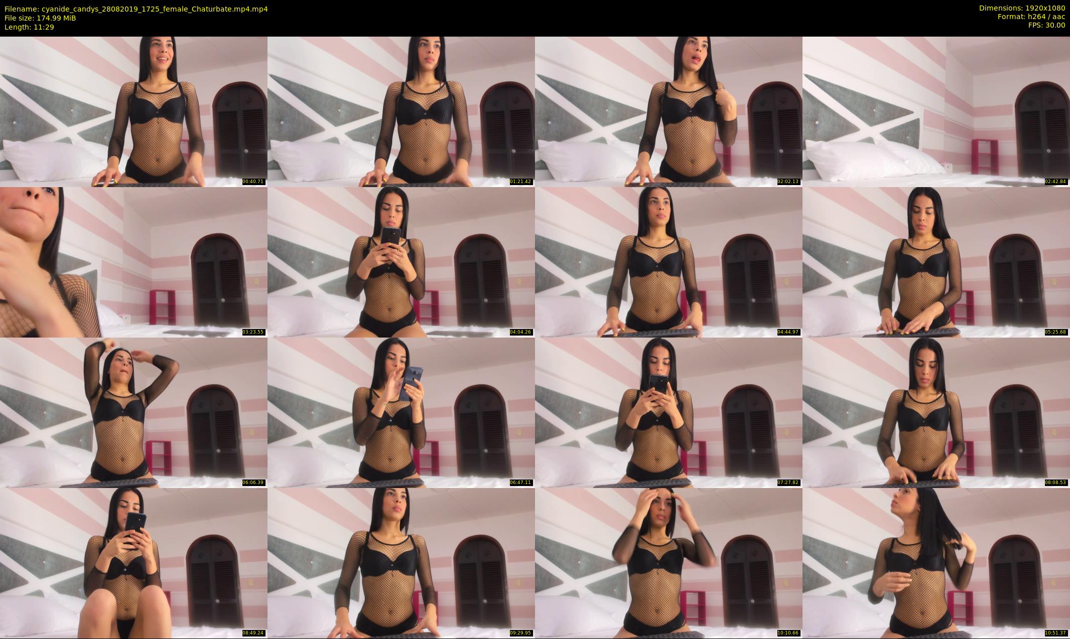 cyanide_candys — 12 minute Chaturbate female cam show recording, 1080p, Aug 28, 2019
