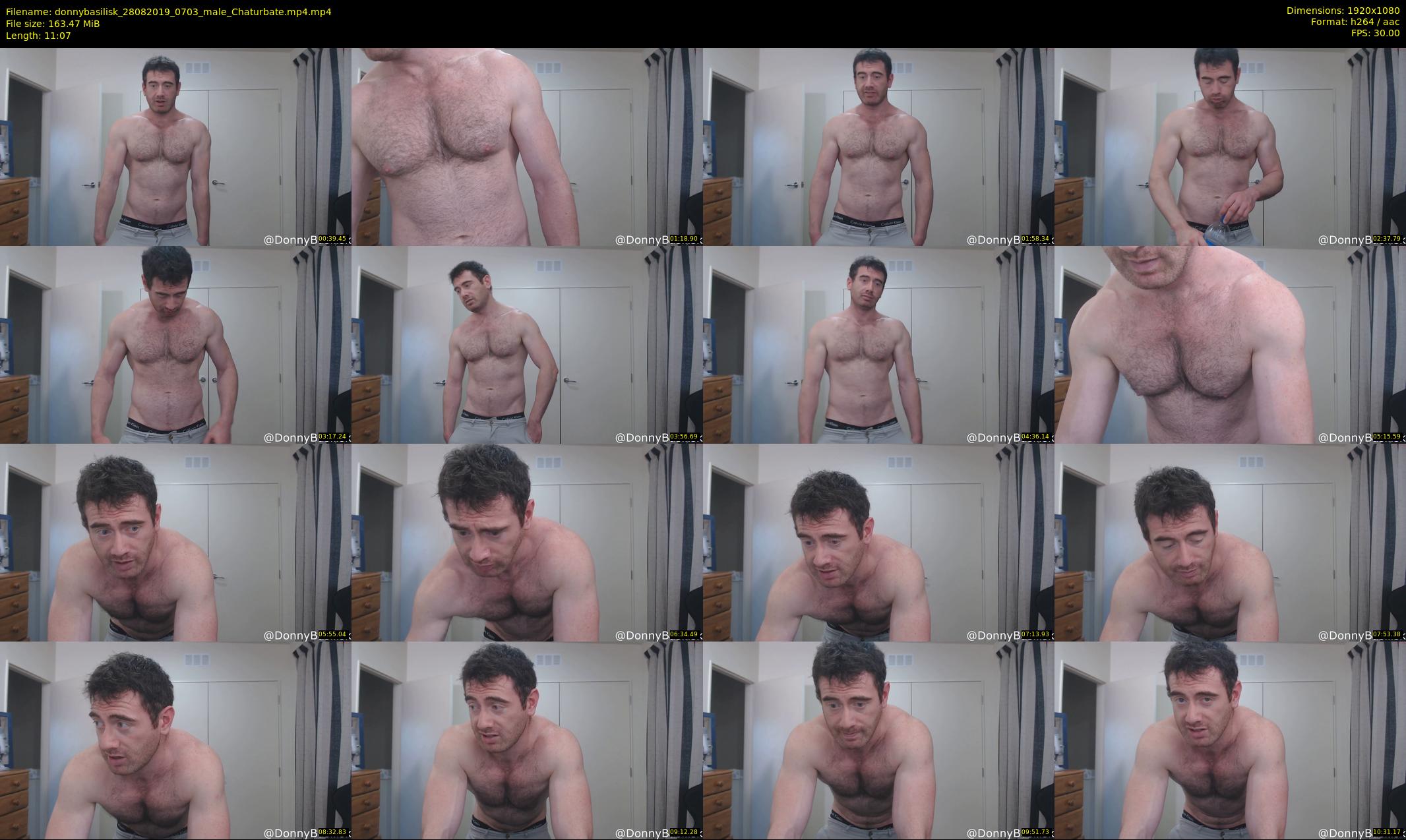 donnybasilisk — 12 minute Chaturbate male cam show recording, 1080p, Aug 28, 2019