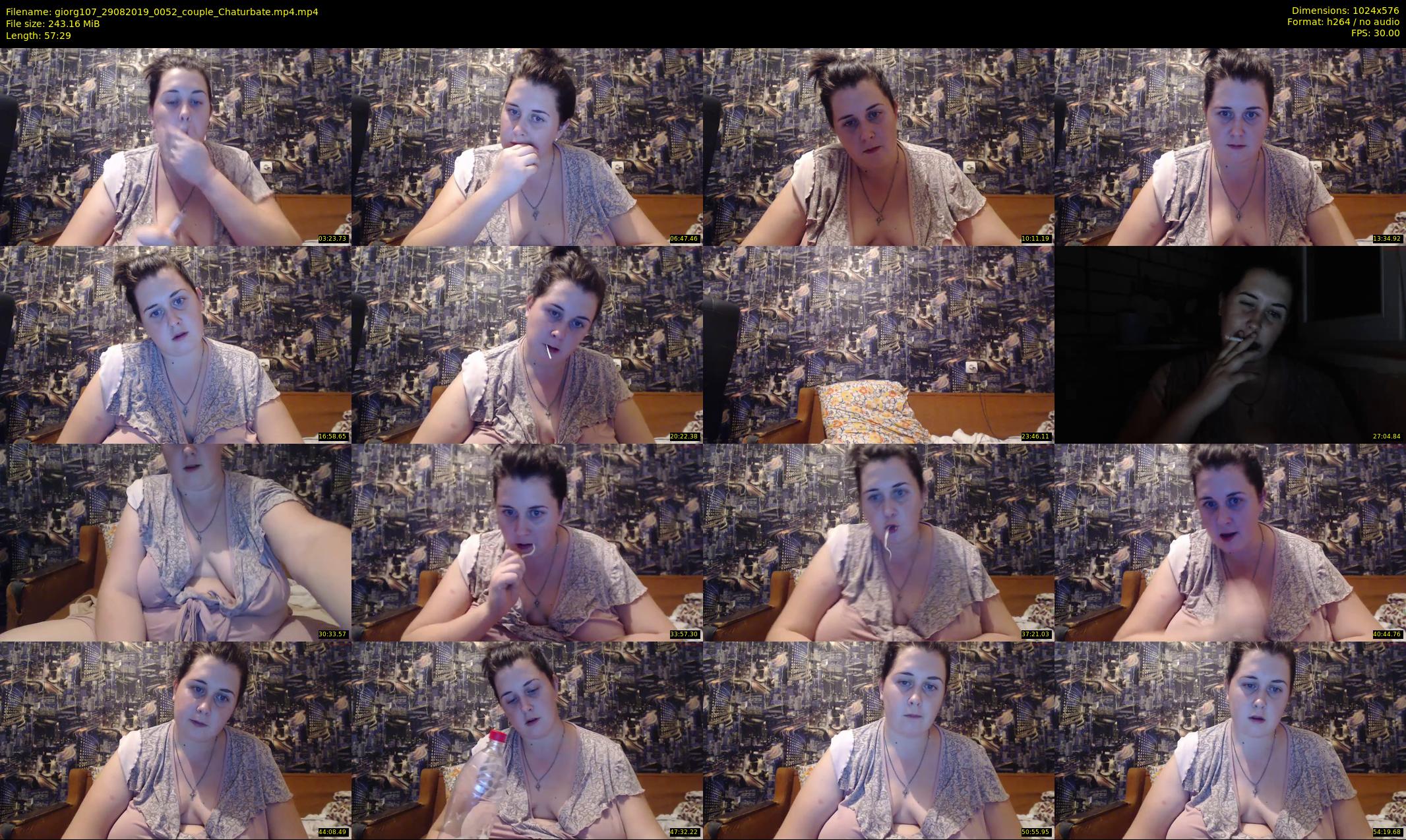 giorg107 — 58 minute Chaturbate couple cam show recording, 480p, Aug 29, 2019
