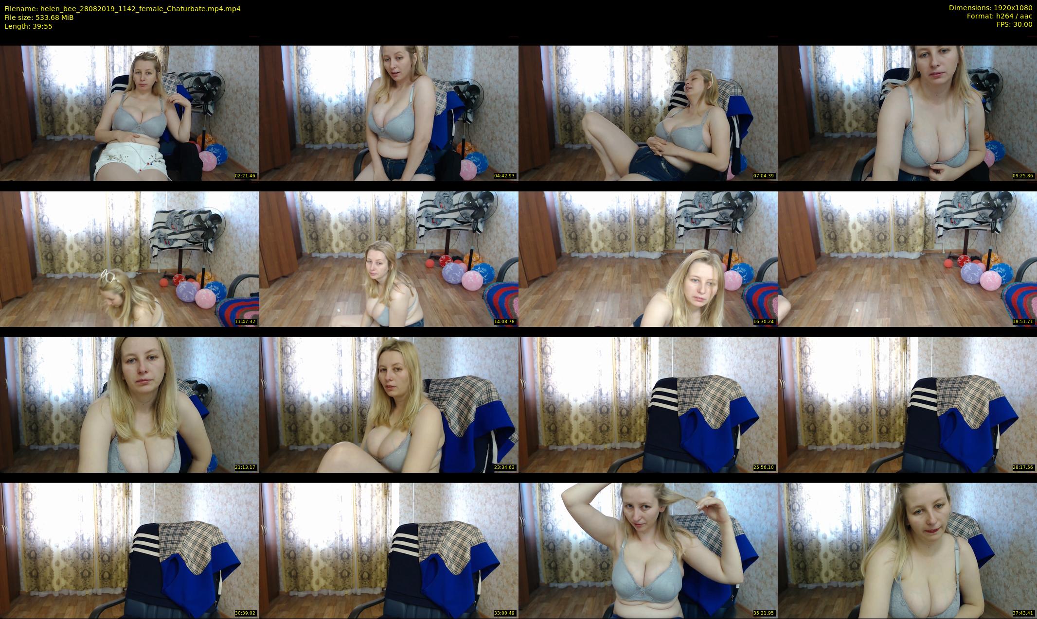 helen_bee — 40 minute Chaturbate female cam show recording, 1080p, Aug 28, 2019