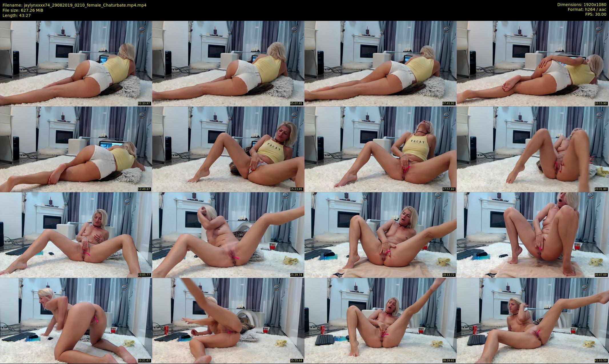 jaylynxxxx74 — 44 minute Chaturbate female cam show recording, 1080p, Aug 29, 2019
