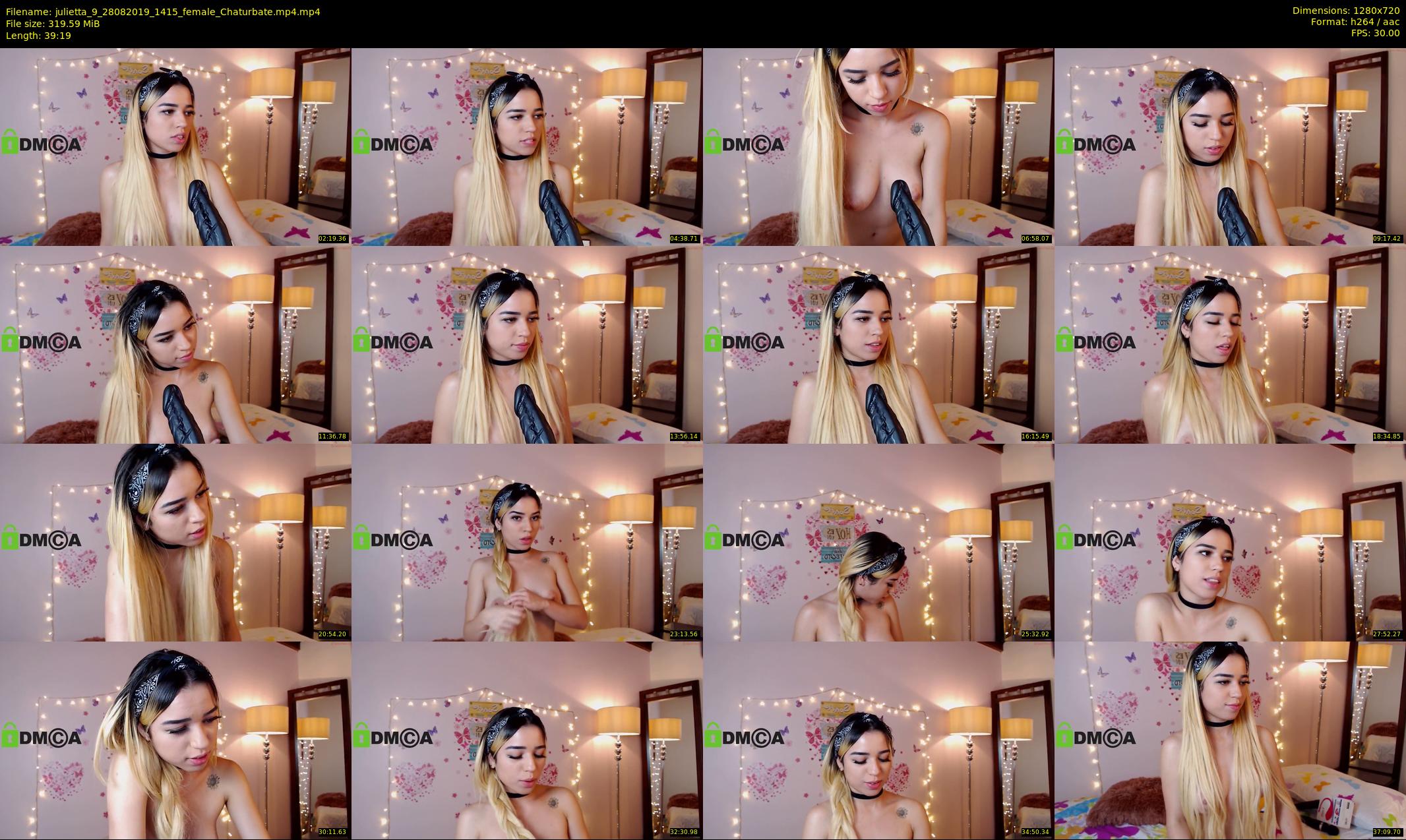 julietta_9 — 40 minute Chaturbate female cam show recording, 720p, Aug 28, 2019