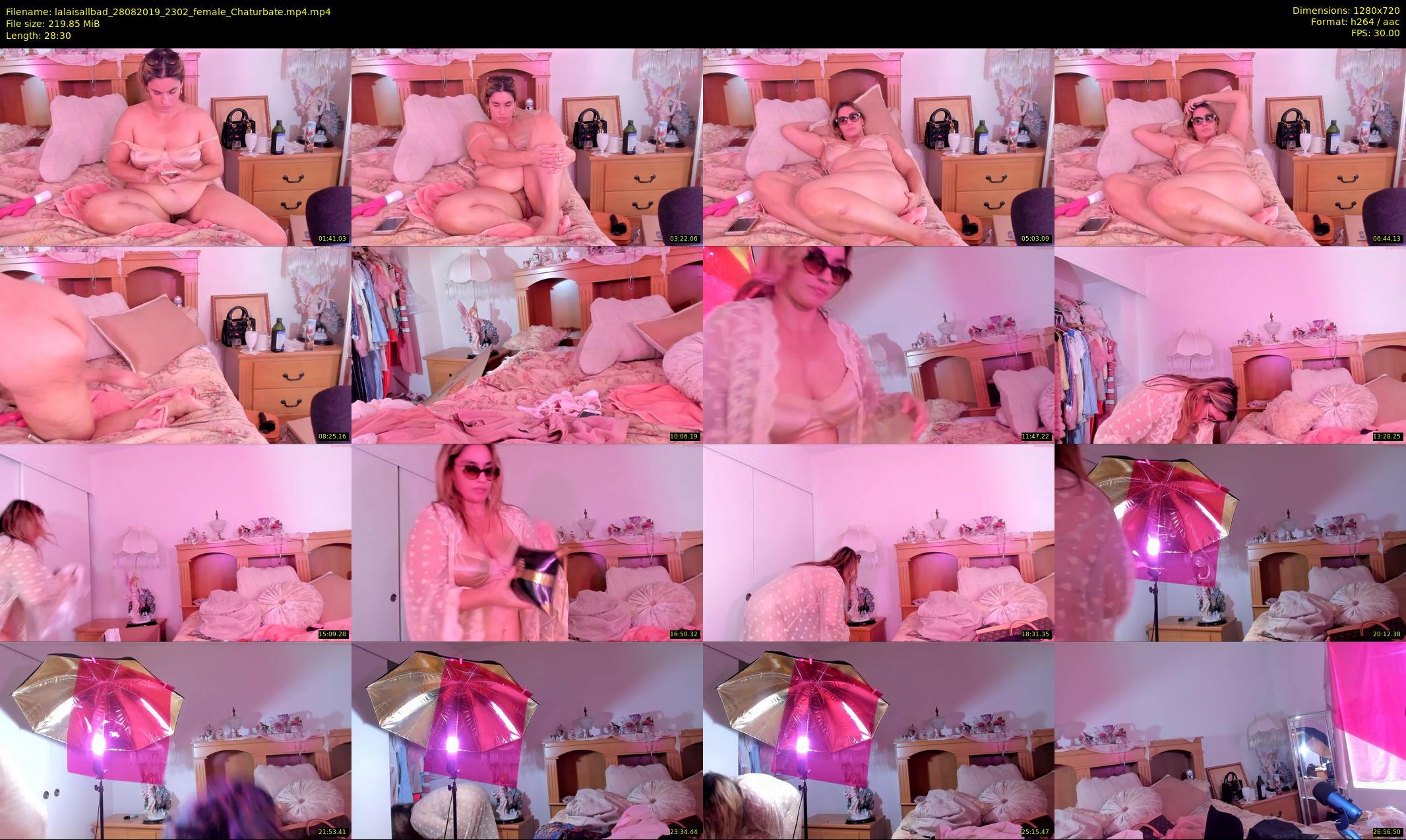 lalaisallbad — 29 minute Chaturbate female cam show recording, 720p, Aug 28, 2019