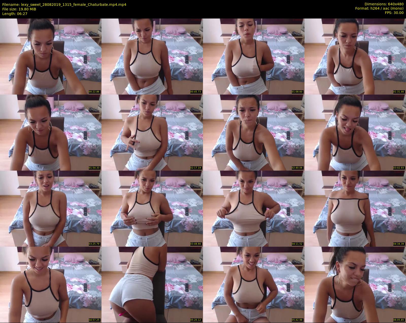 lexy_sweet — 7 minute Chaturbate female cam show recording, 480p, Aug 28, 2019