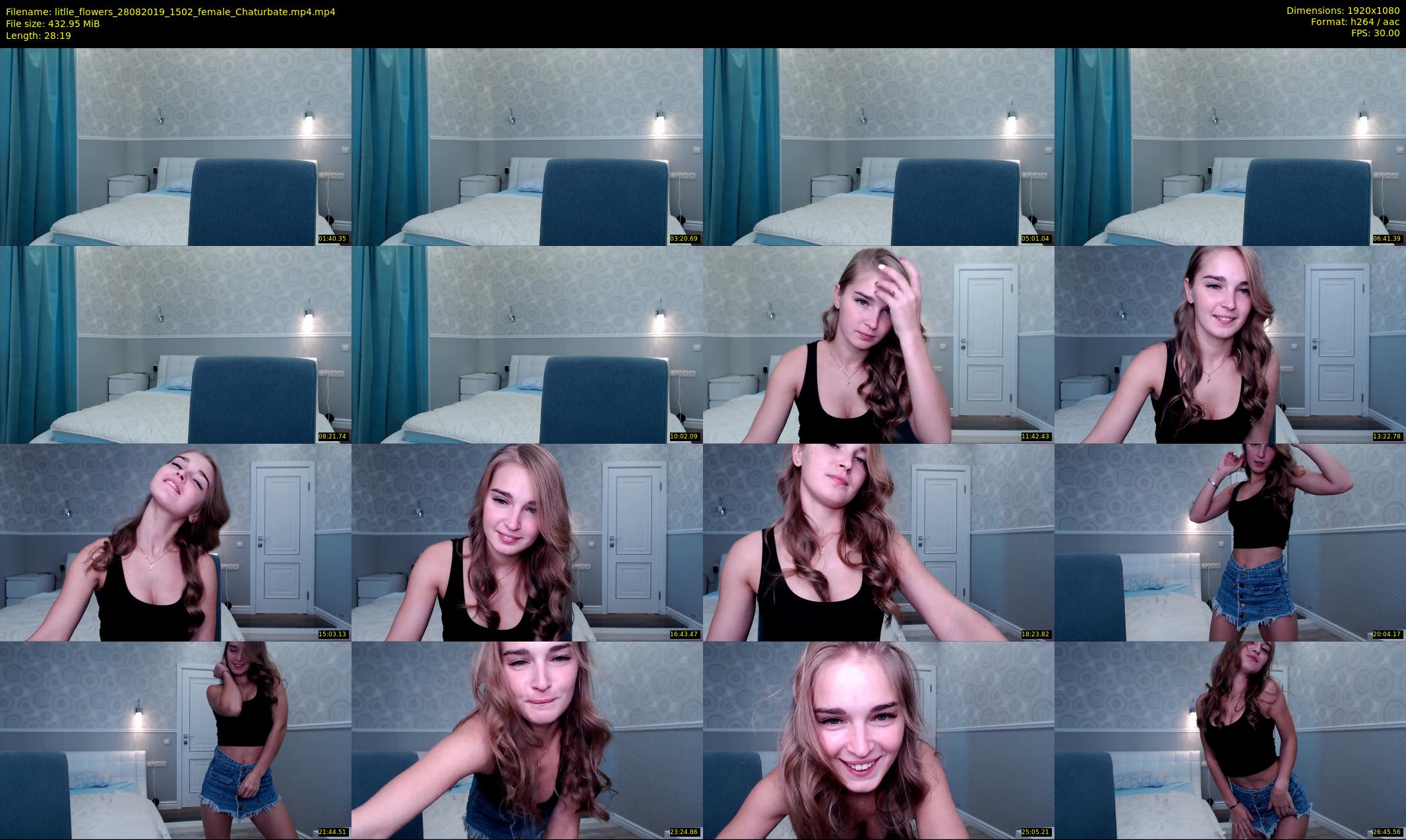 litlle_flowers — 29 minute Chaturbate female cam show recording, 1080p, Aug 28, 2019