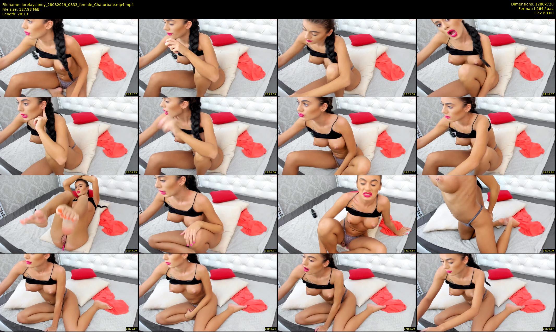 lorelaycandy — 21 minute Chaturbate female cam show recording, 720p, Aug 28, 2019