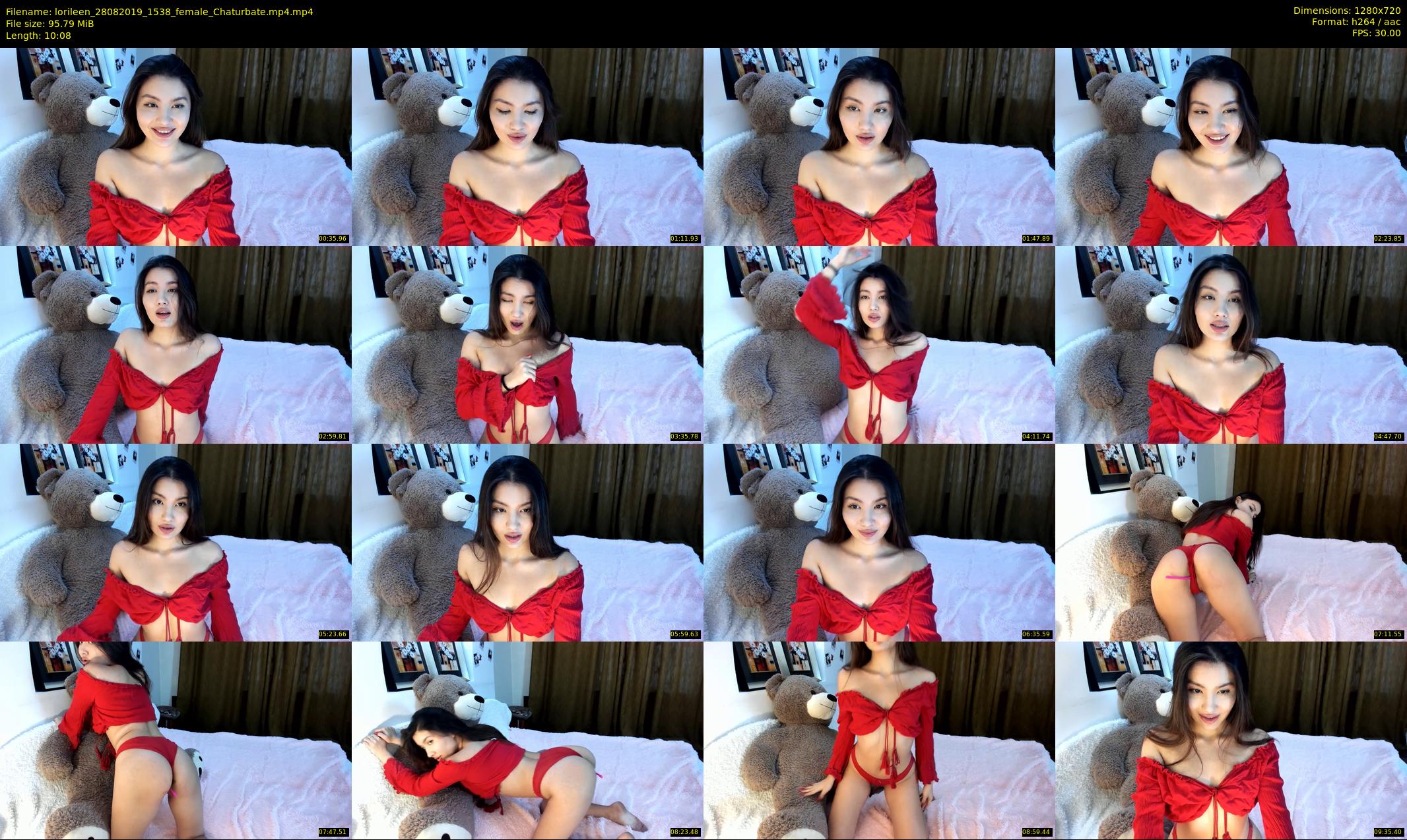 lorileen — 11 minute Chaturbate female cam show recording, 720p, Aug 28, 2019