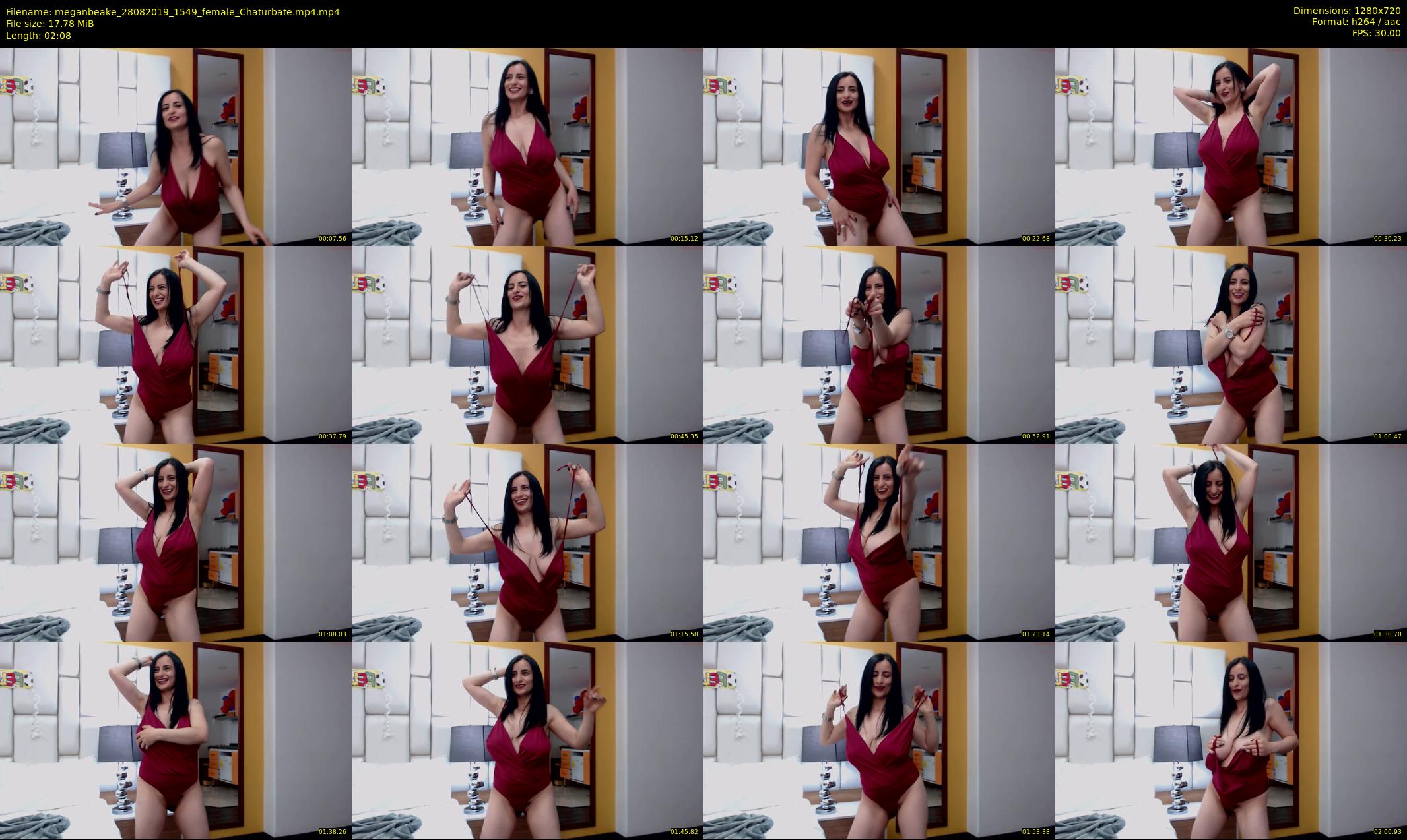 meganbeake — 3 minute Chaturbate female cam show recording, 720p, Aug 28, 2019