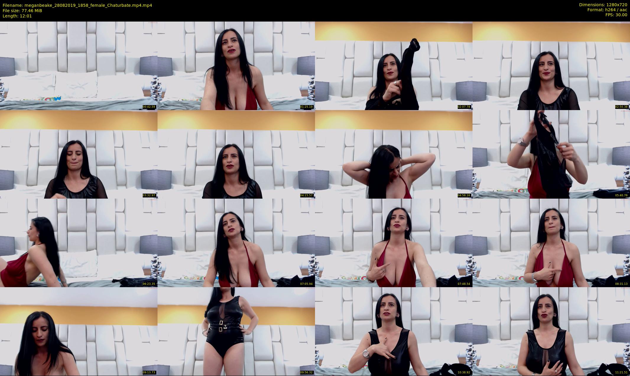 meganbeake — 13 minute Chaturbate female cam show recording, 720p, Aug 28, 2019