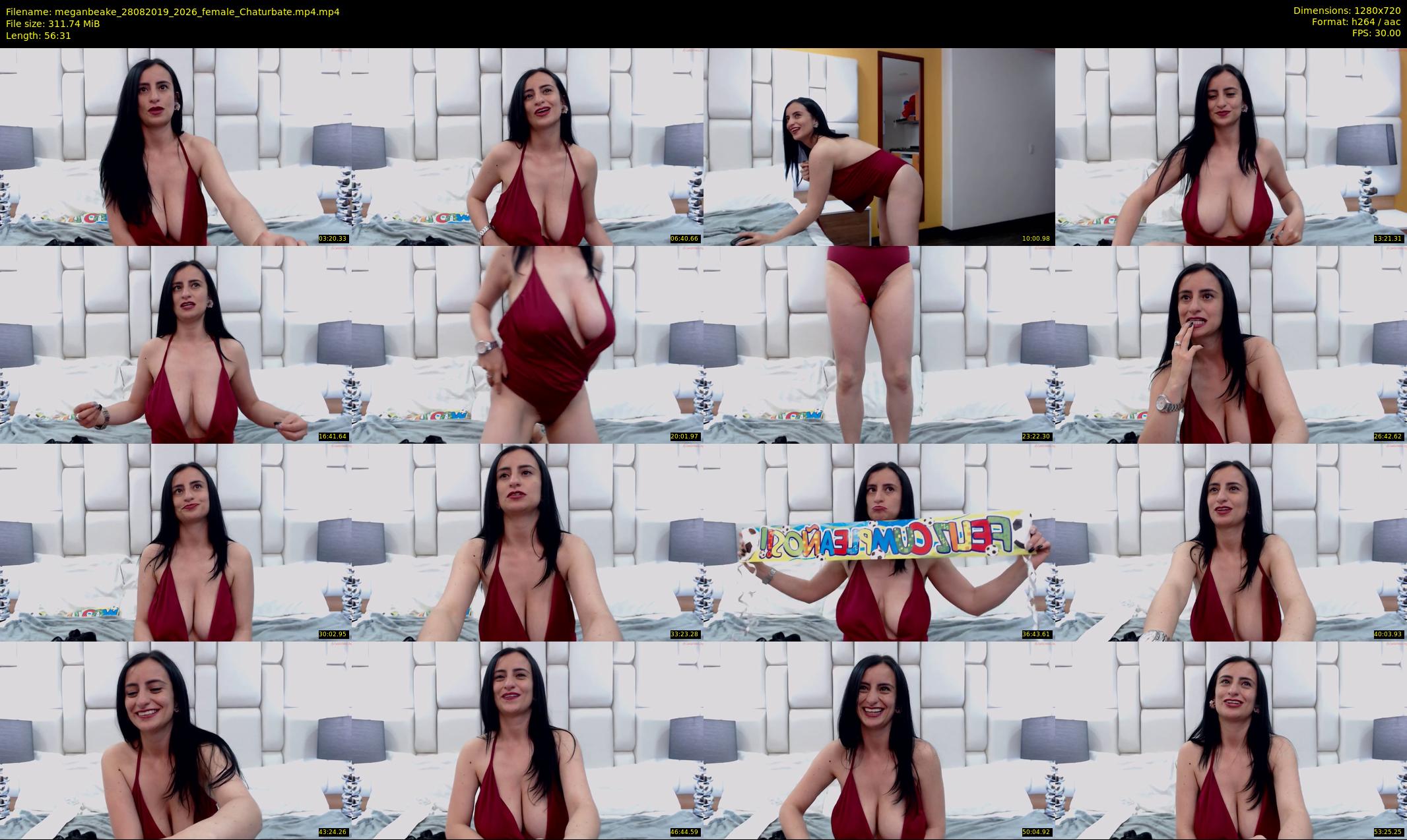 meganbeake — 57 minute Chaturbate female cam show recording, 720p, Aug 28, 2019