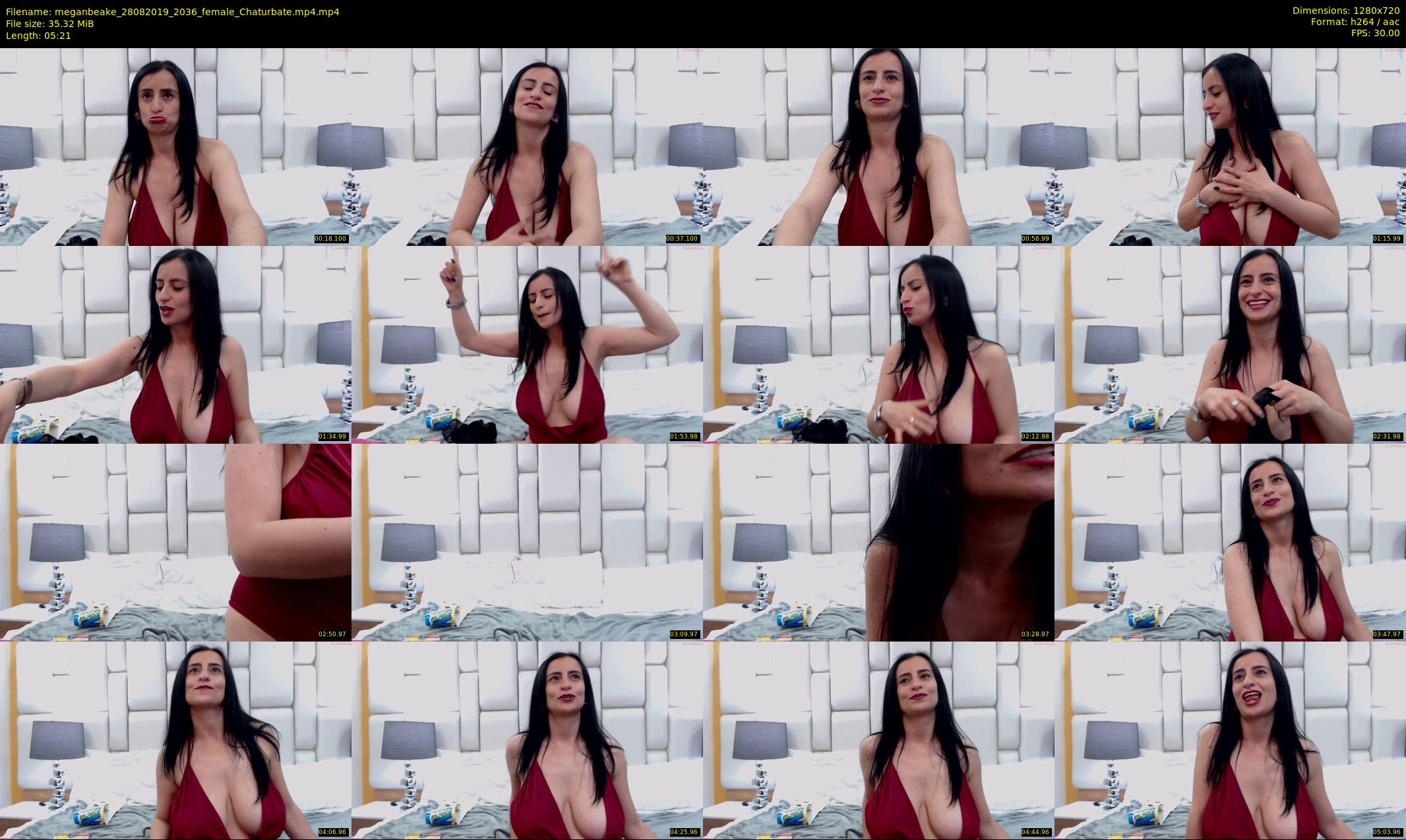 meganbeake — 6 minute Chaturbate female cam show recording, 720p, Aug 28, 2019