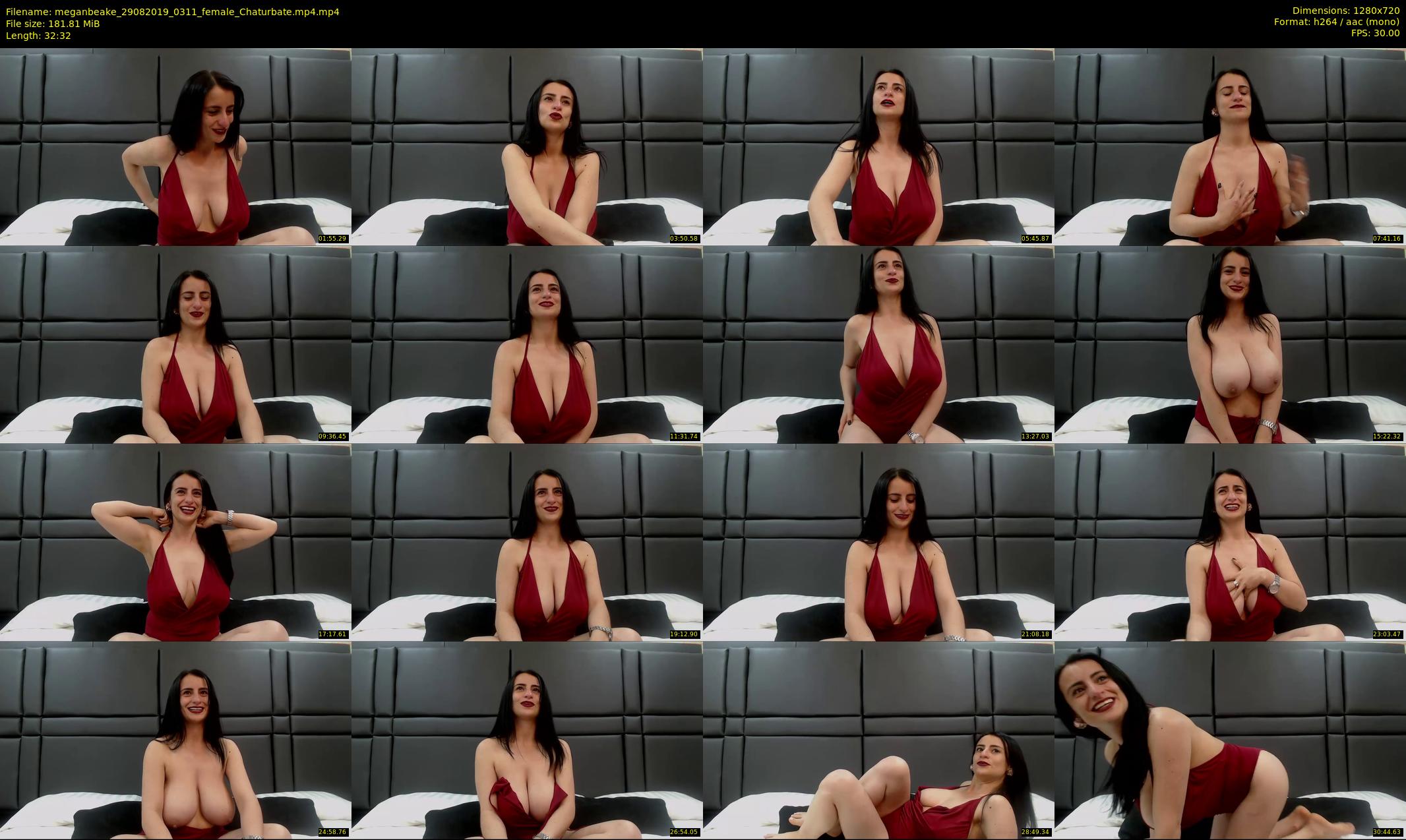 meganbeake — 33 minute Chaturbate female cam show recording, 720p, Aug 29, 2019