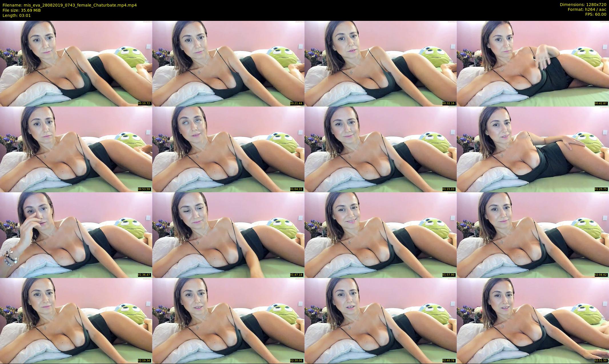 mis_eva — 4 minute Chaturbate female cam show recording, 720p, Aug 28, 2019