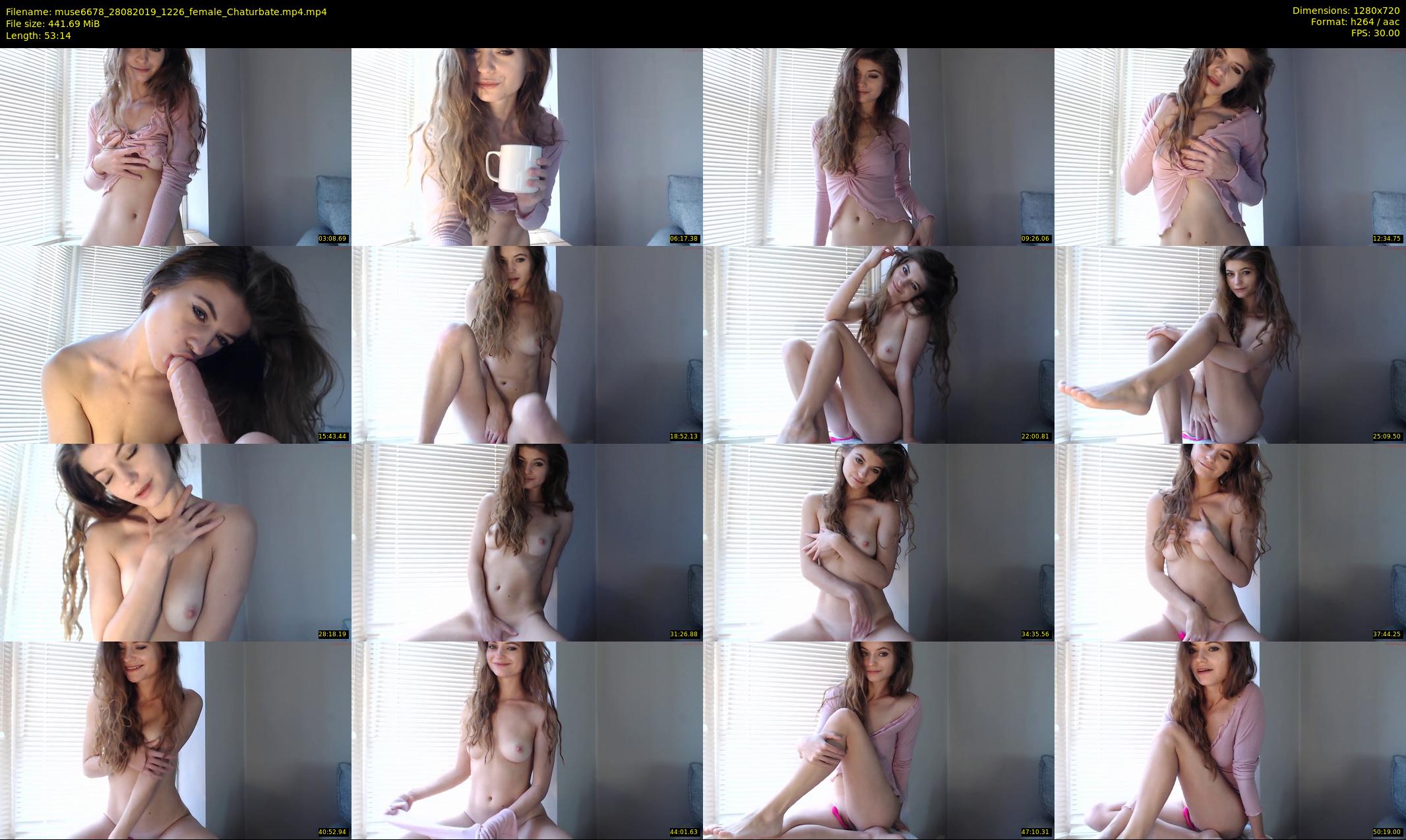 muse6678 — 54 minute Chaturbate female cam show recording, 720p, Aug 28, 2019