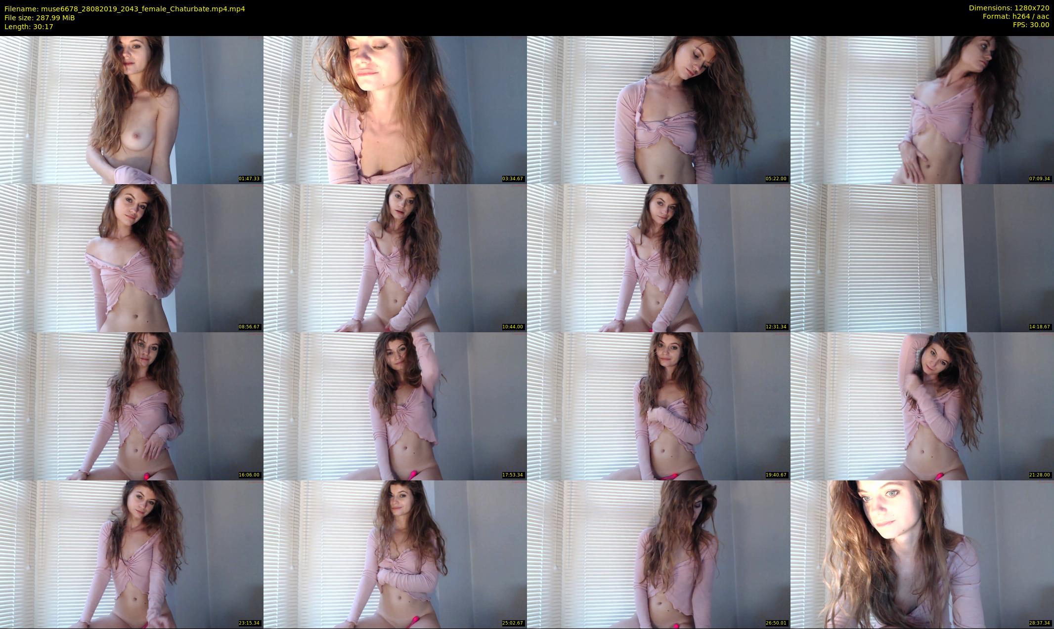 muse6678 — 31 minute Chaturbate female cam show recording, 720p, Aug 28, 2019
